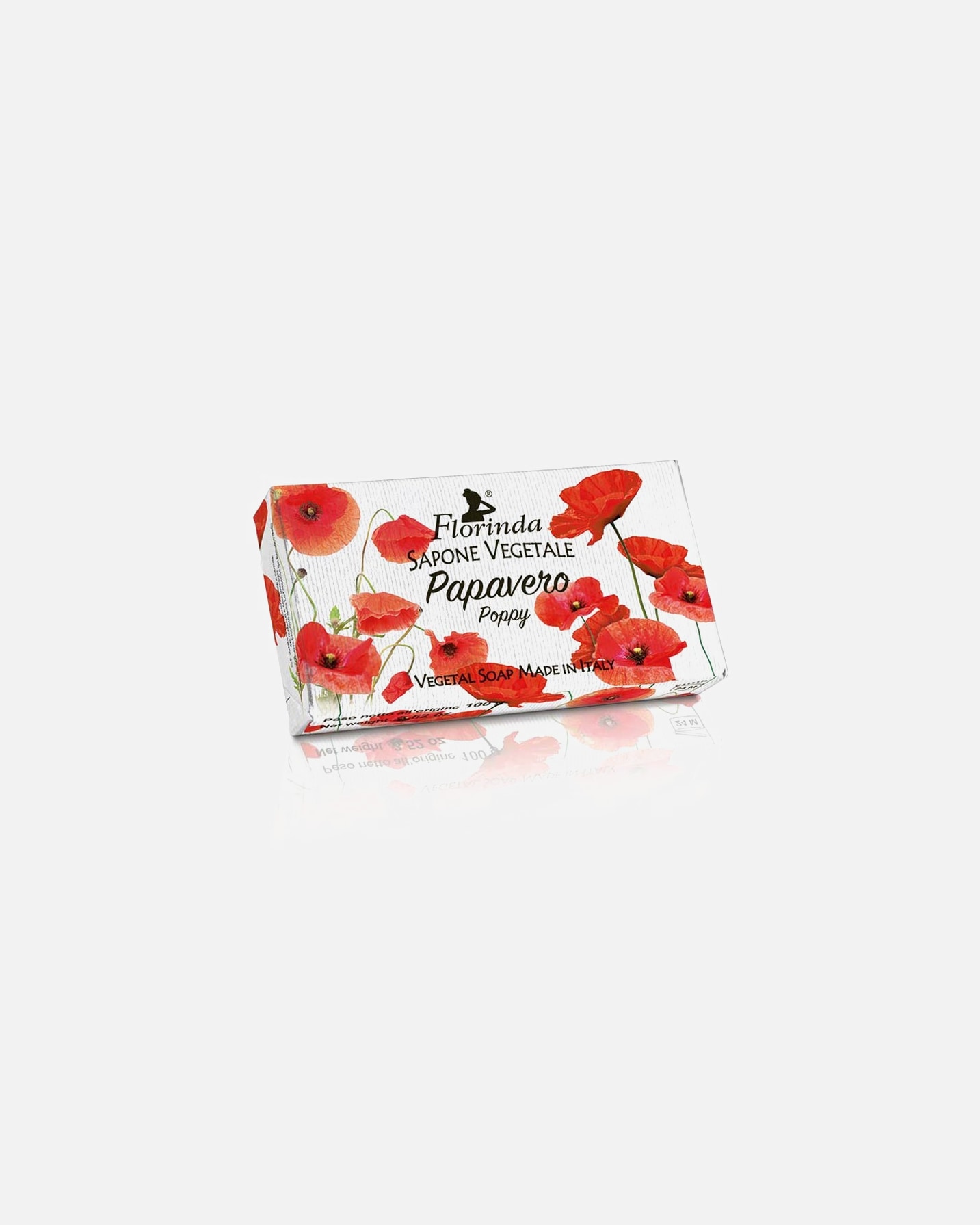 Telové mydlo pre Unisex Florinda Soap Wildflowers Poppy
