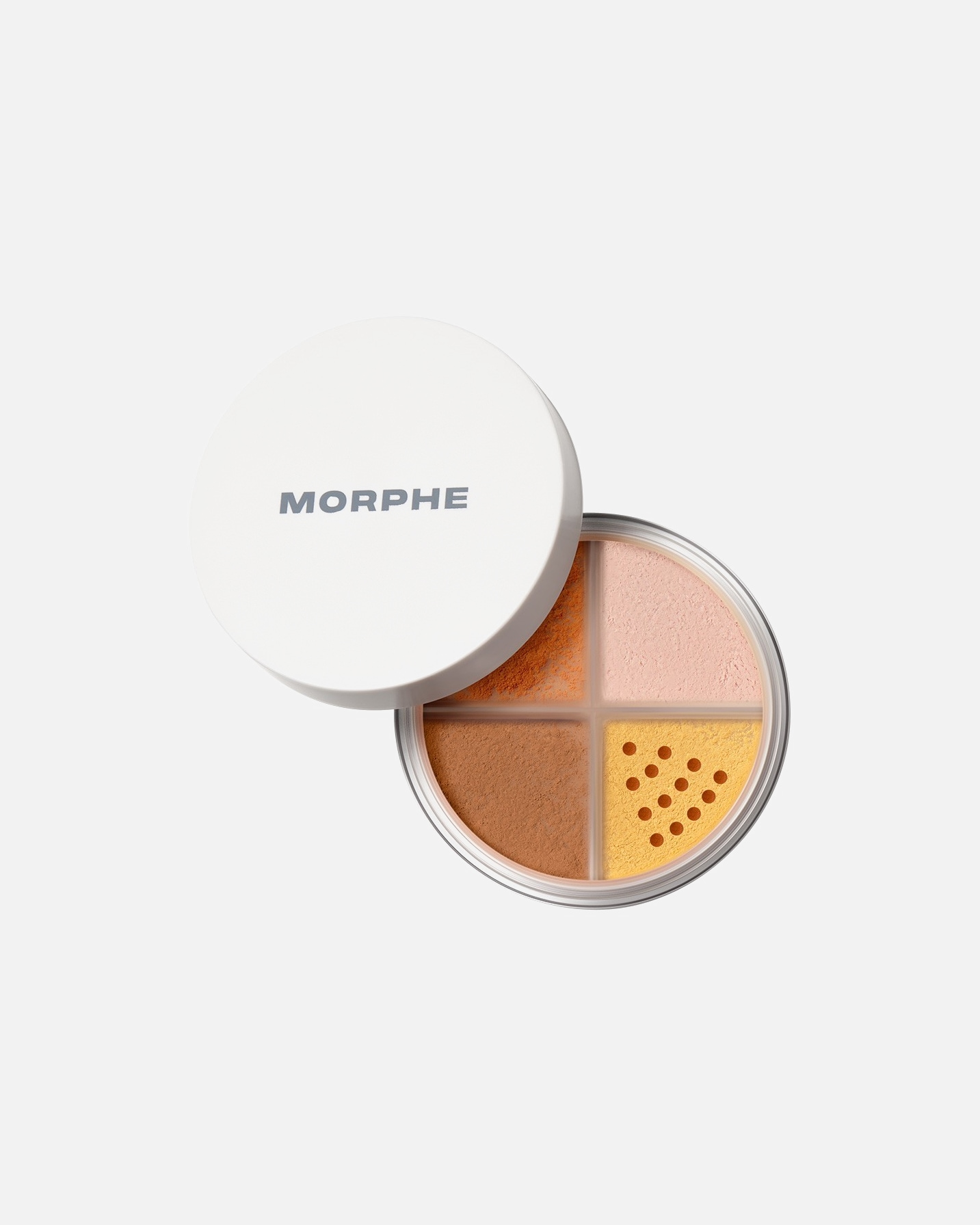 Púder pre Unisex Morphe BAKE & SET LOOSE POWDER QUAD RICH HARMONY