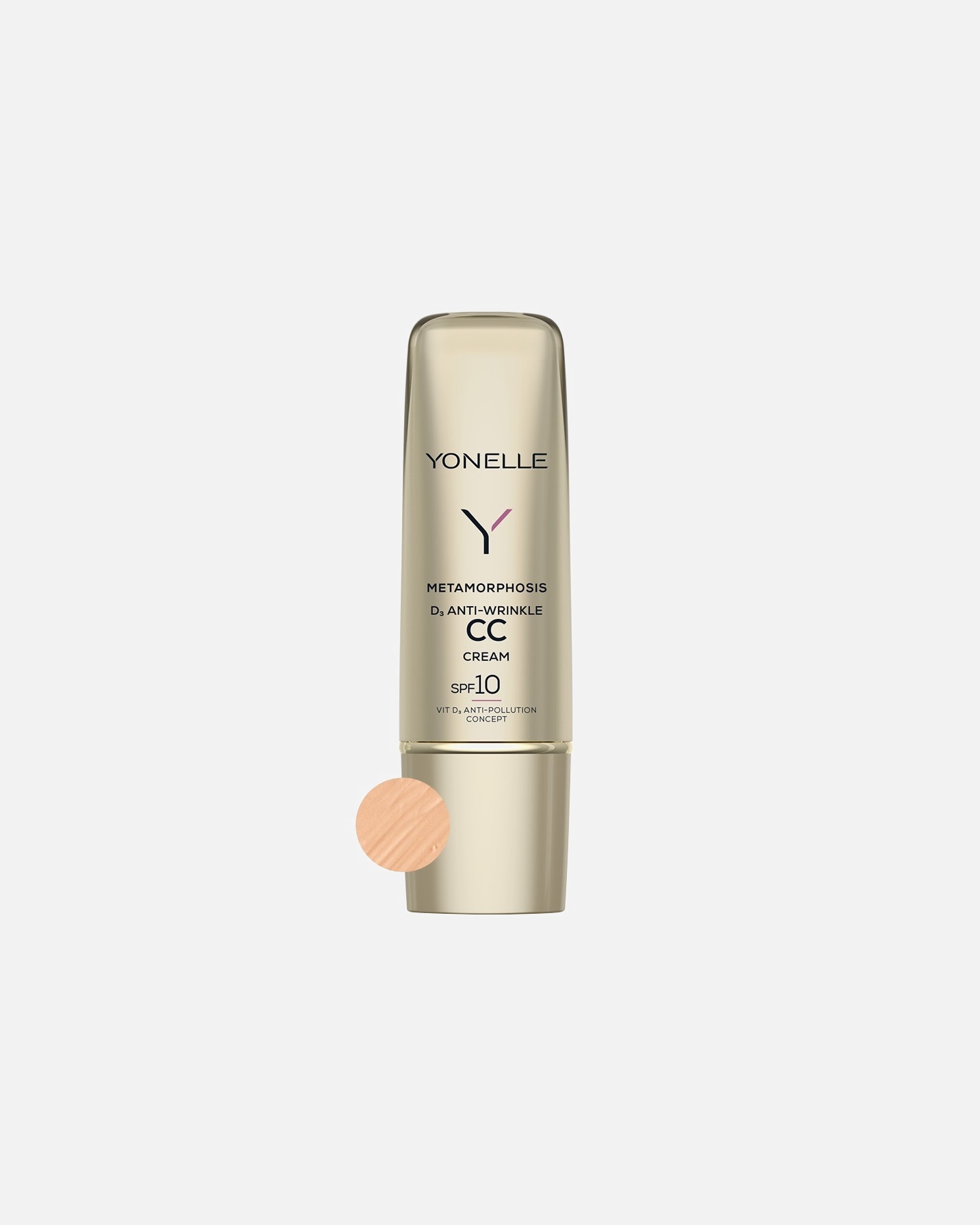 Krém na tvár pre Pre ženy YONELLE METAMORPHOSIS Anti-Wrinkle CC Cream SPF10 2 Neutral