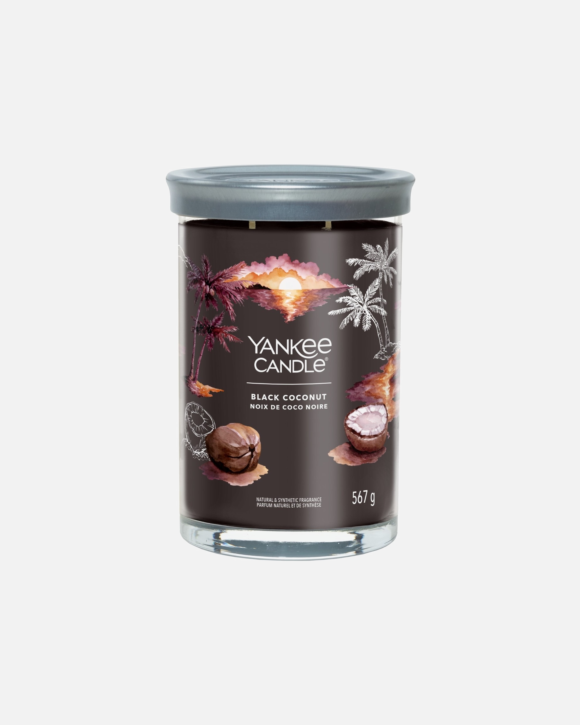 Sviečka pre Unisex YANKEE CANDLE Black Coconut vonná svíčka classic velký 567 g - Signature Tumbler