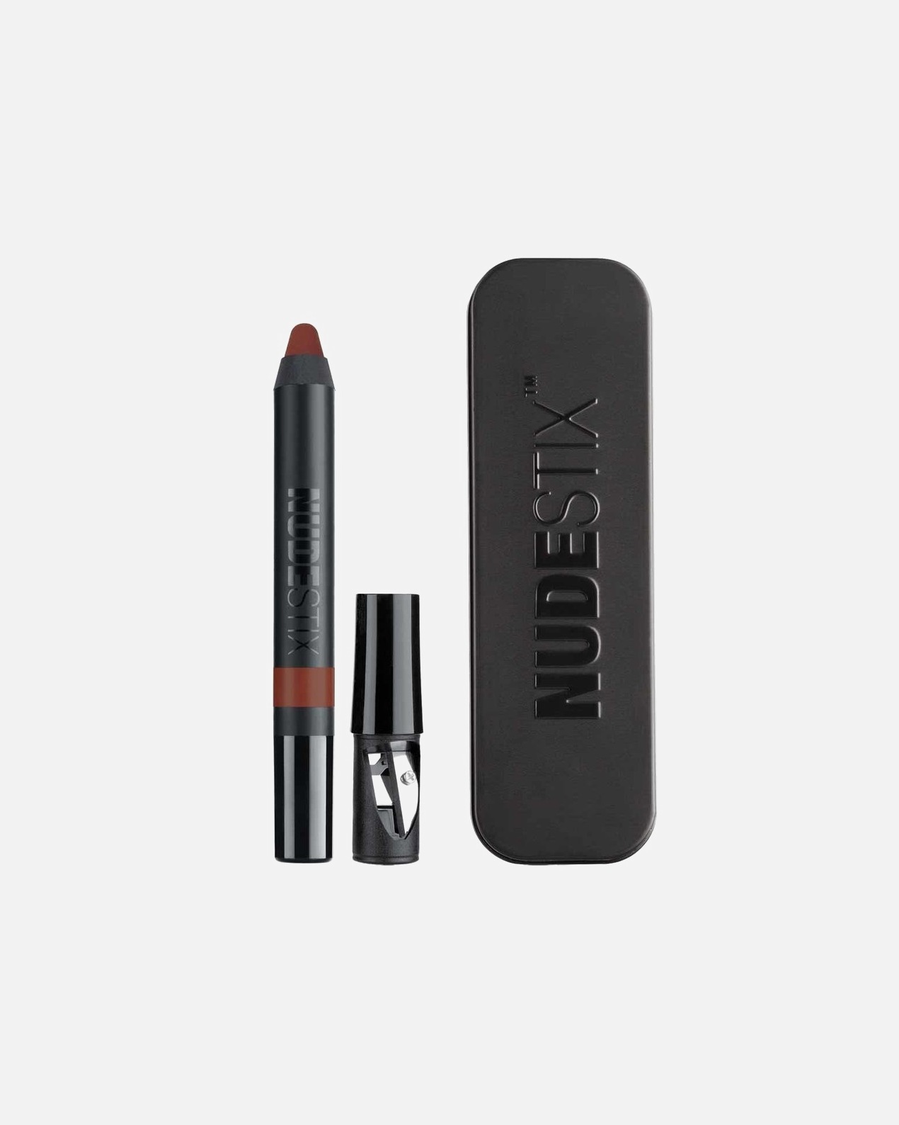 Rúž na pery pre Unisex Nudestix Intense Matte Lip + Cheek Pencil Fringe