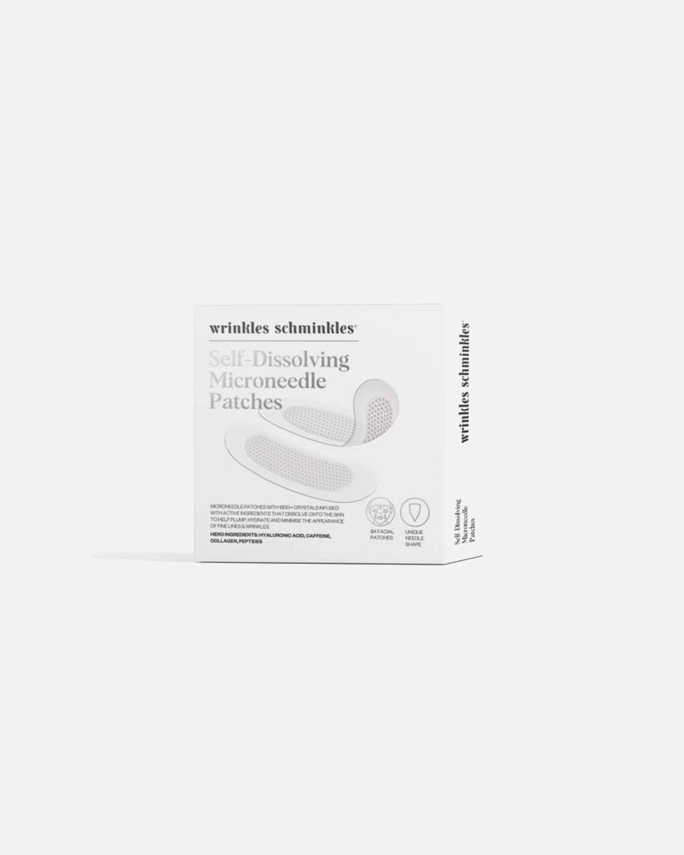 Maska proti starnutiu pre Unisex Wrinkles Schminkles Default Brand Line Self Dissolving Microneedle Patches 45 g