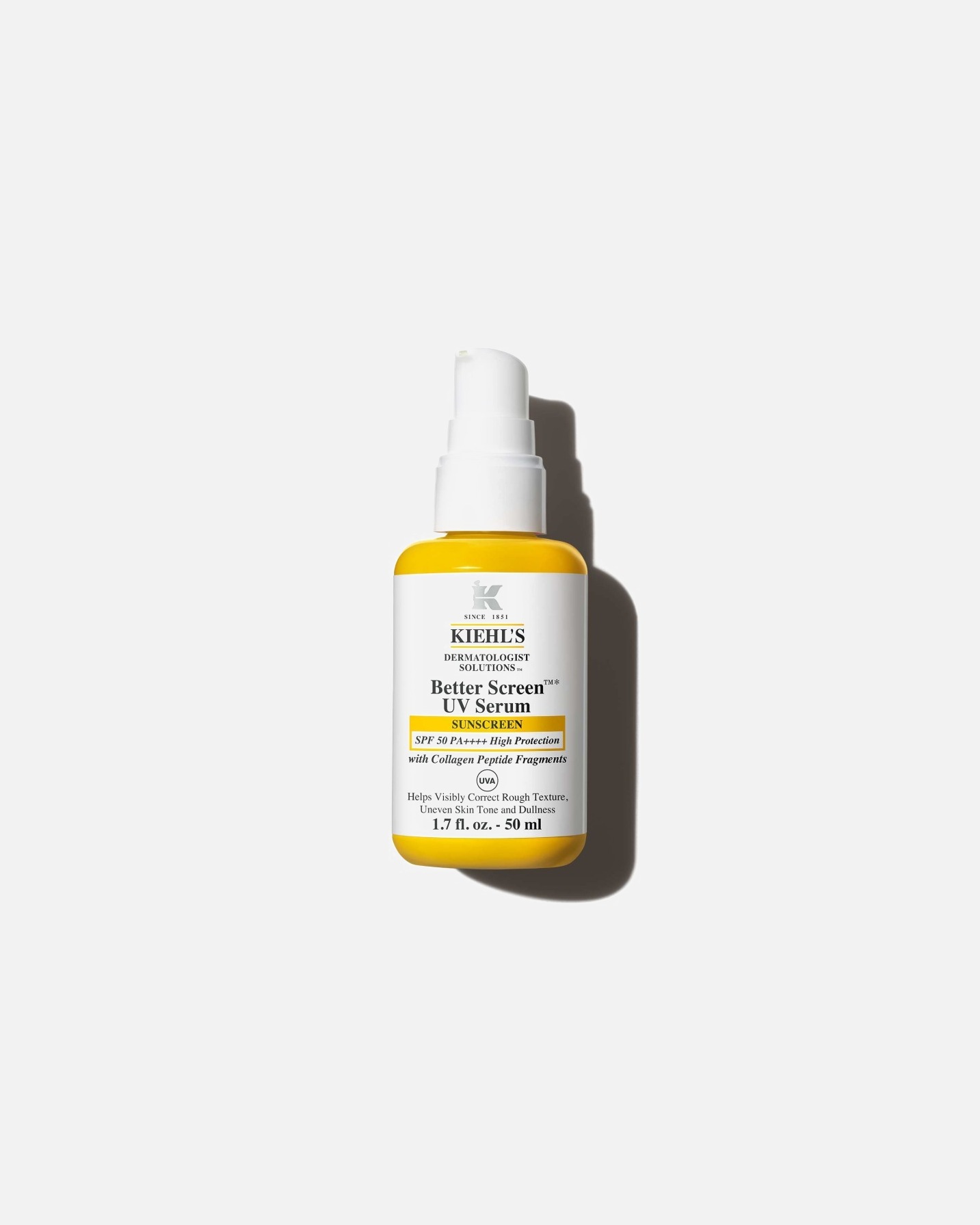 Krém na opaľovanie pre Unisex Kiehl’s Dermatologist Solutions BETTER SCREEN UV SERUM 50 ml