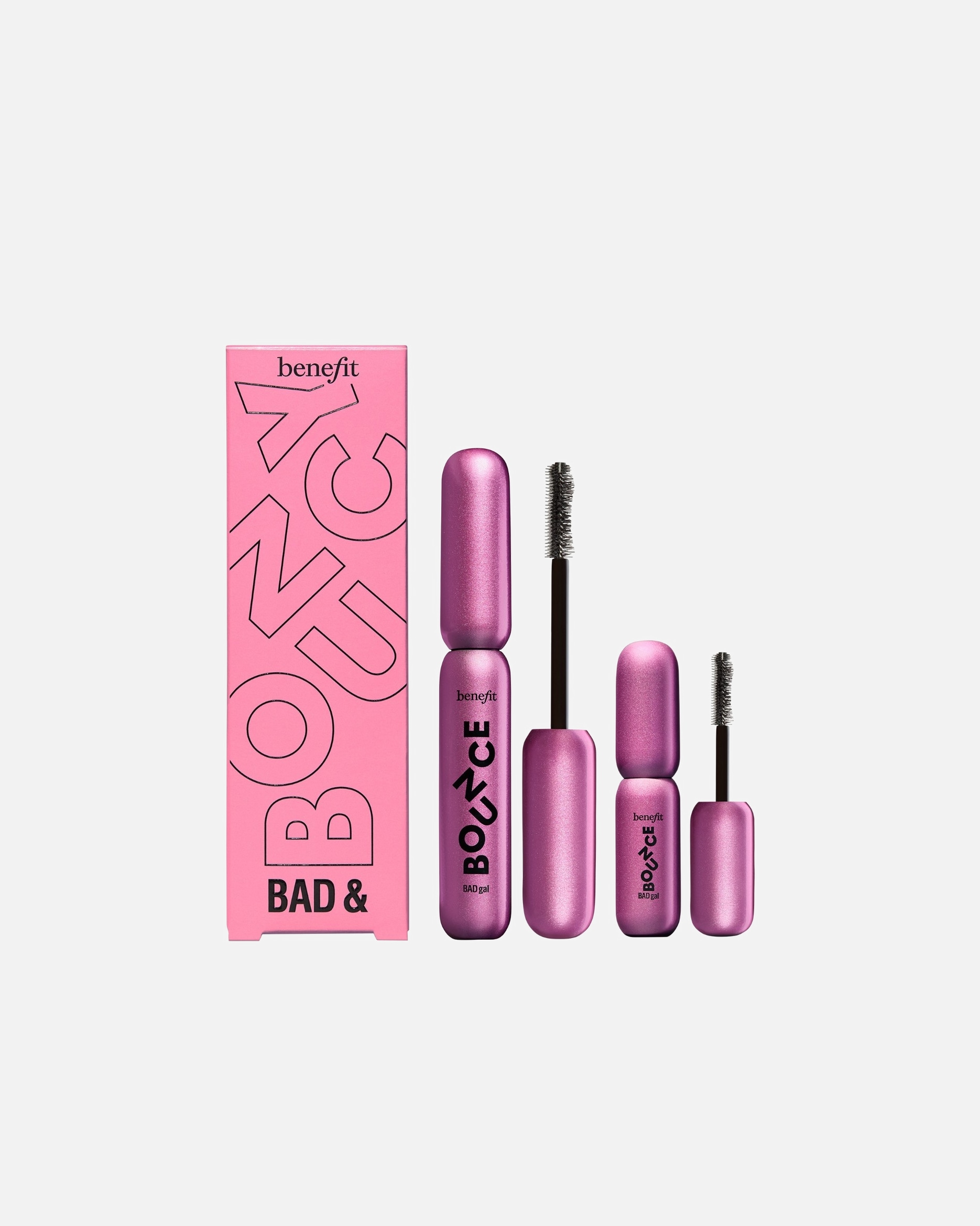 Maskara pre Unisex Benefit BAD & Bouncy – sada BADgal Bounce Mascara s mini riasenkou zdarma 1 kus