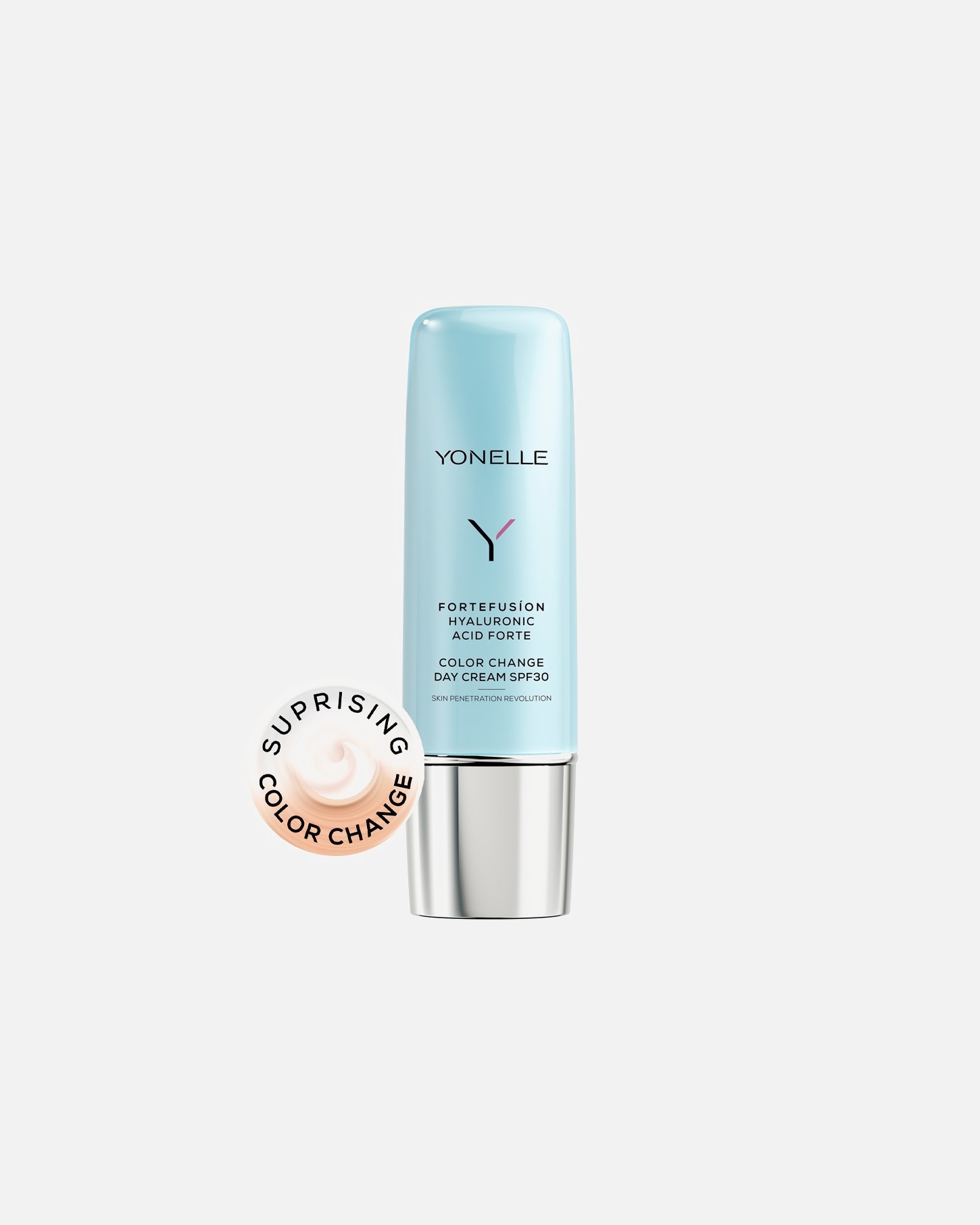 Krém na tvár pre Pre ženy YONELLE FORTEFUSION Hyaluronic Acid Forte Color Change Spf30 50 ml