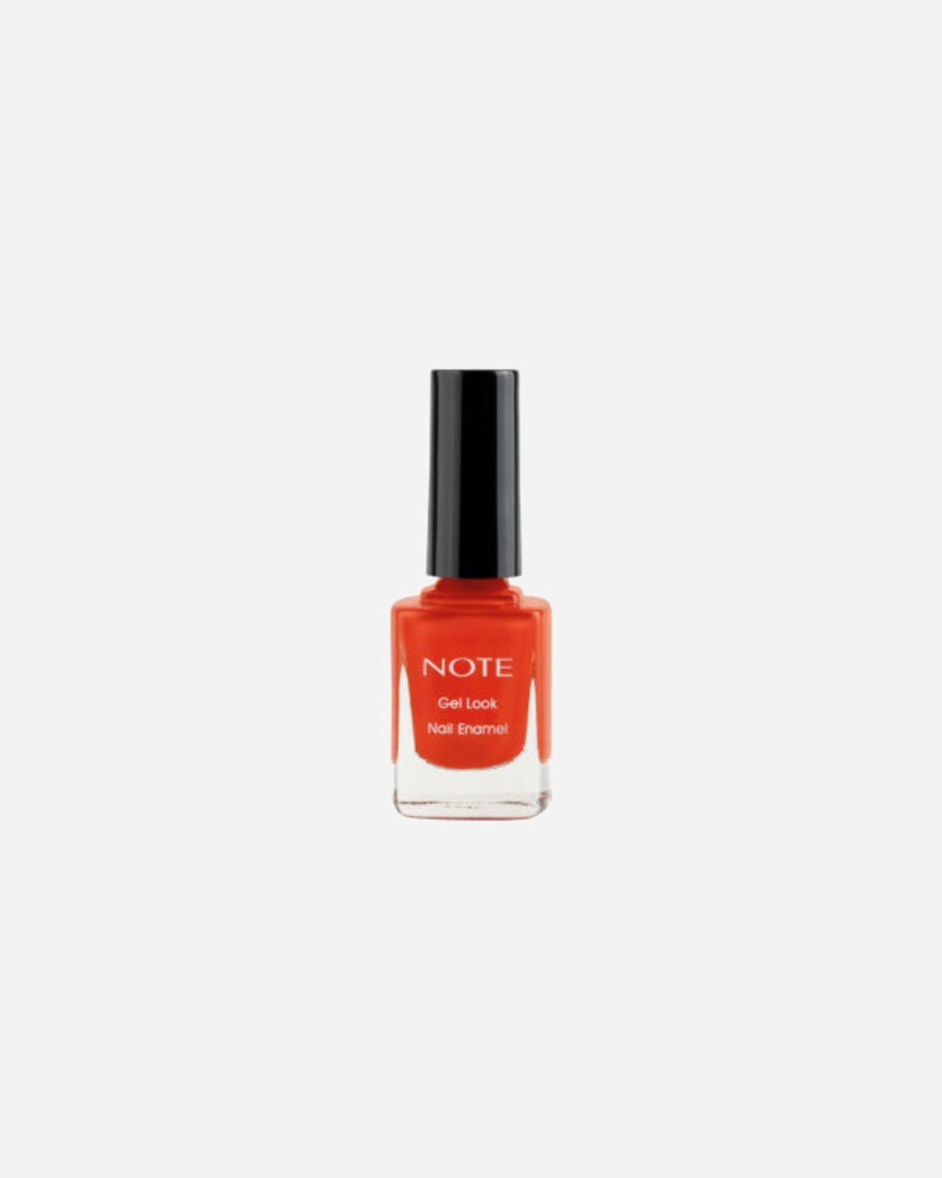 Lak na nechty pre Unisex Note Cosmetique Gel Look Nail Enamel 34 Living Coral