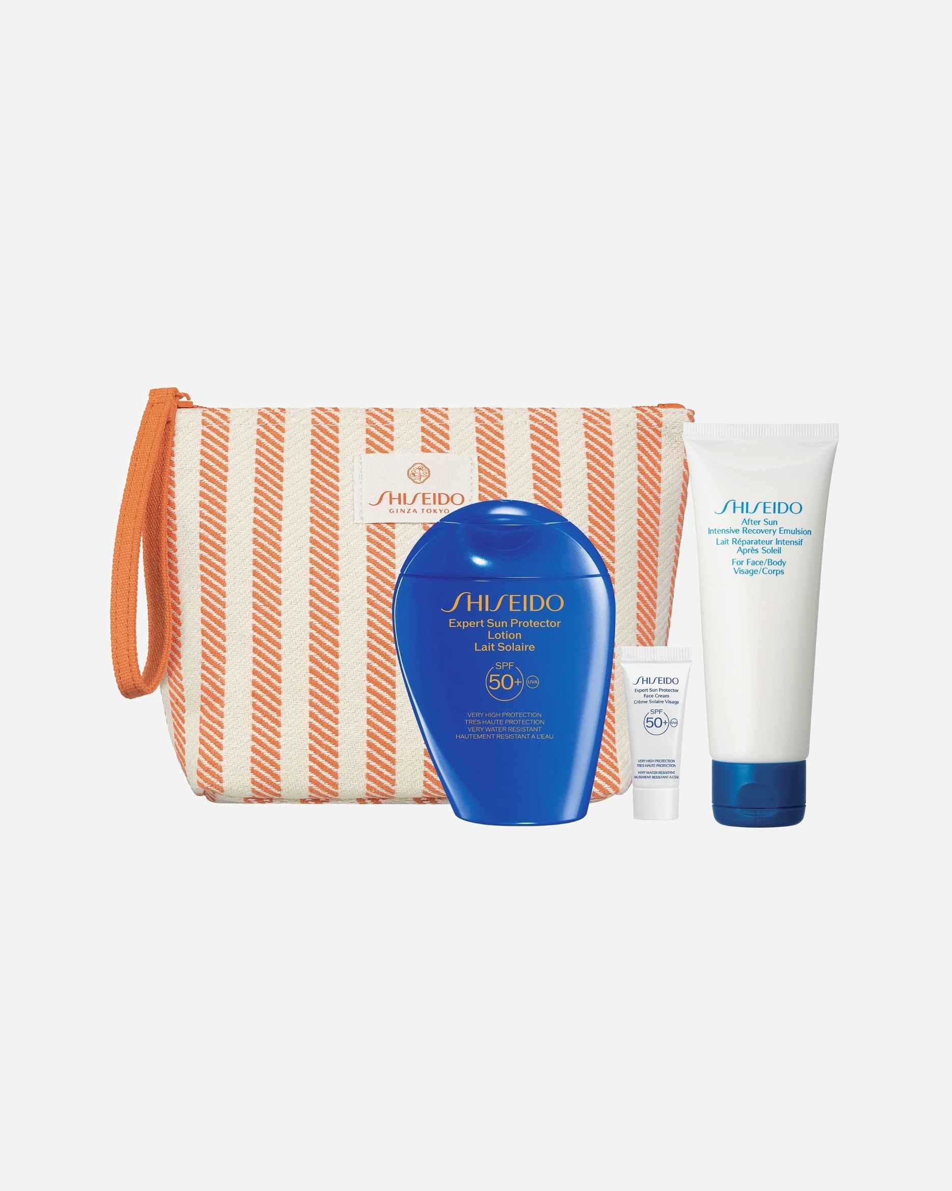 Súprava na starostlivosť o slnko pre Unisex Shiseido OPAĽOVACIA CESTOVNÁ SADA 1 kus