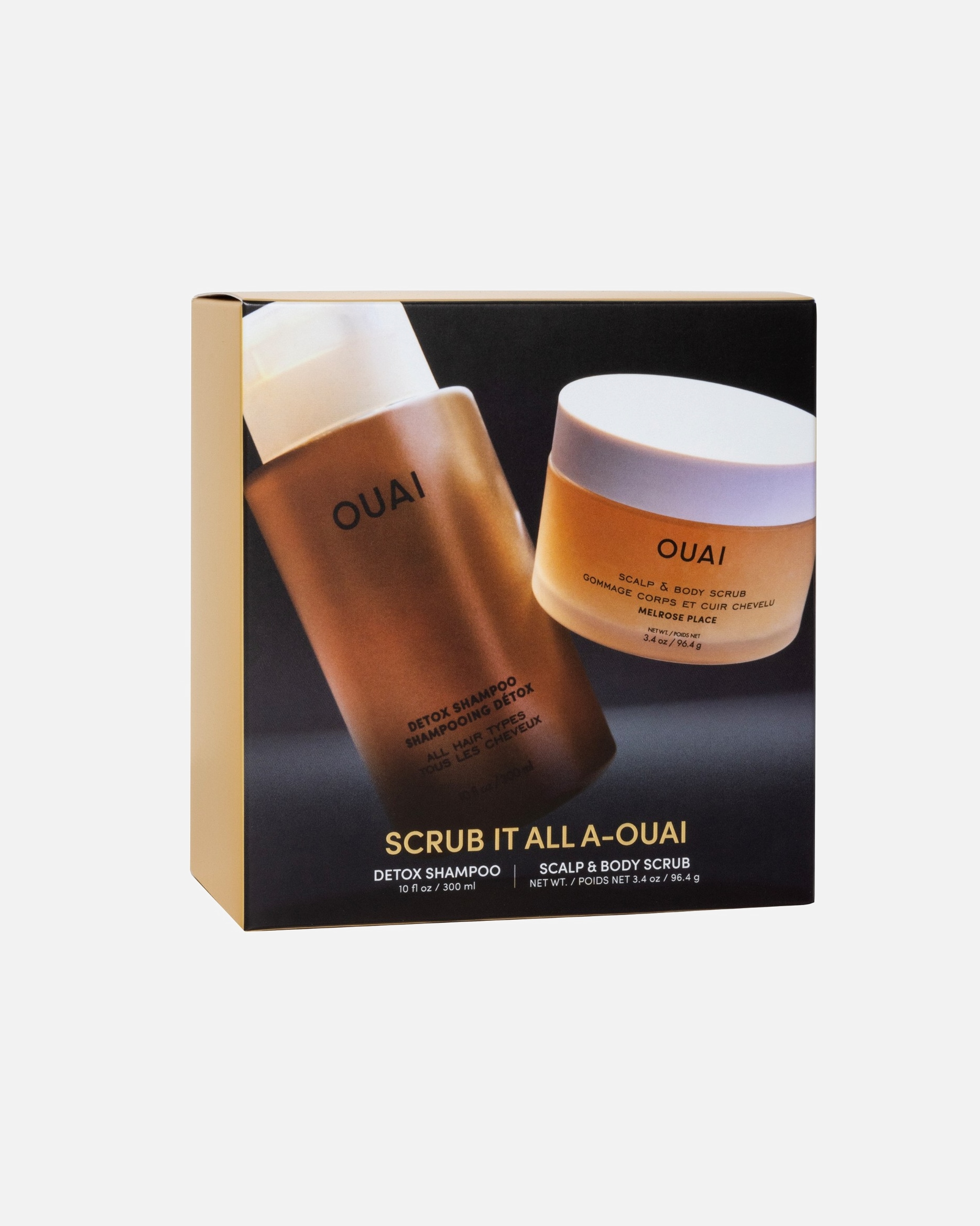 Súprava na starostlivosť o vlasy pre Unisex Ouai Scrub It All 1 ks