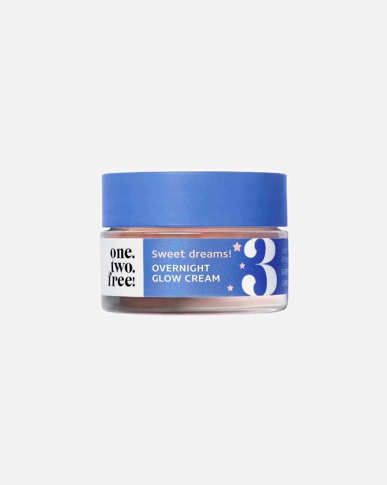 Nočný krém pre Unisex one.two.free! Overnight Glow Cream 15 ml