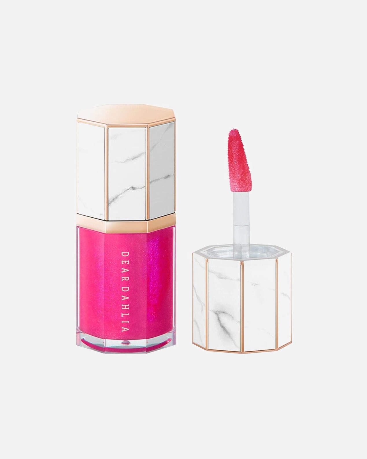 Lesk na pery pre Unisex Dear Dahlia Hydratačný lesk so skleneným finišom Twilight