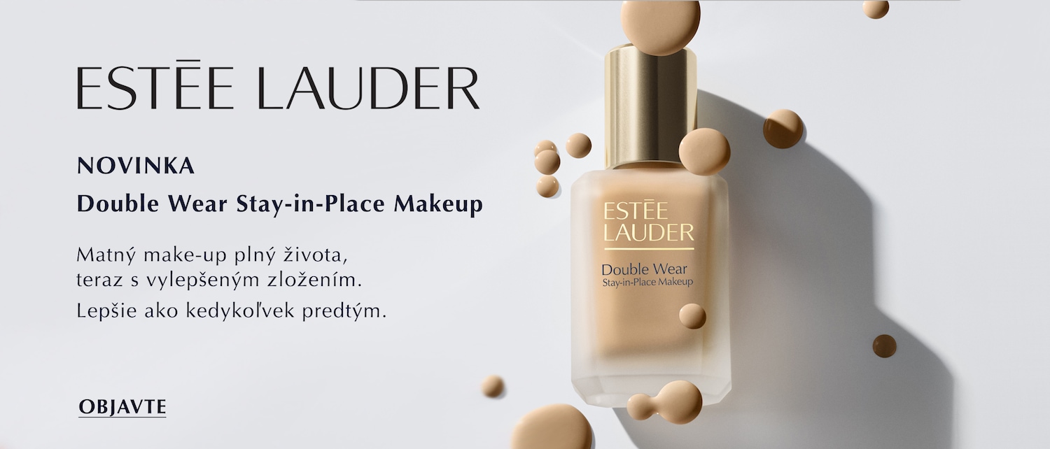 Objavte nový Double Wear Stay-in-Place Makeup od Estée Lauder, matný make-up plný života s vylepšeným zložením, lepší ako kedykoľvek predtým.