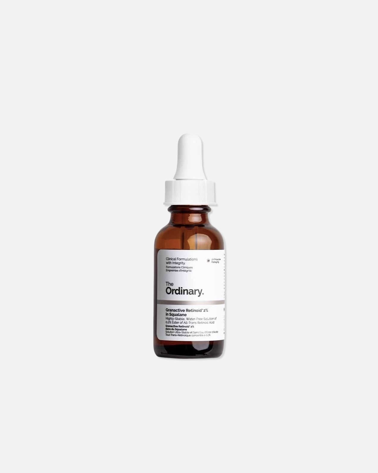 Starostlivosť proti starnutiu pre Unisex The Ordinary Retinoids Granactive Retinoid 2% in Squalane 30 ml