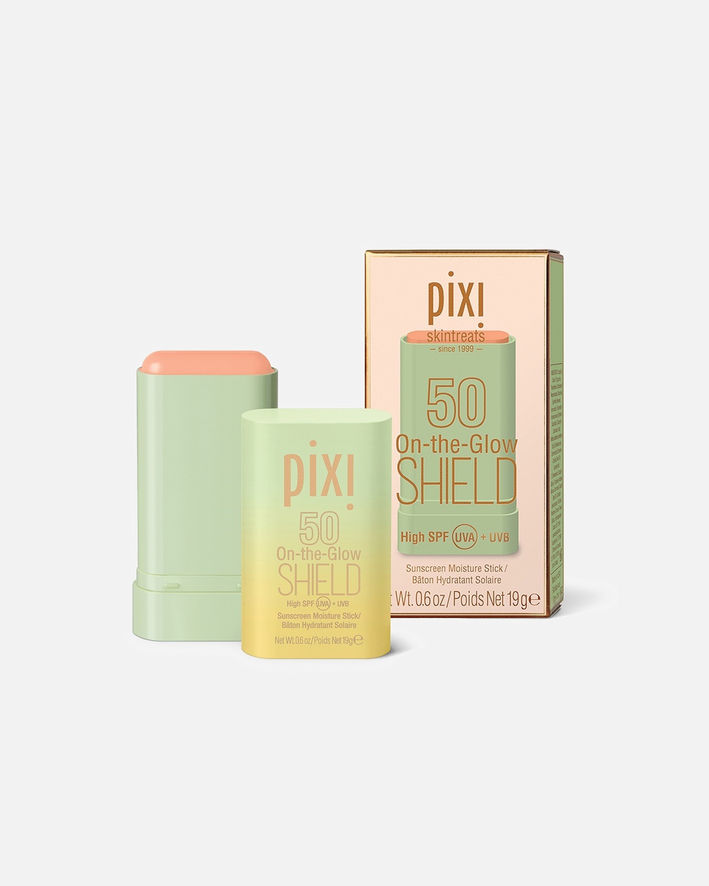 Balzam na opaľovanie pre Unisex Pixi SPF On-the-Glow SHIELD 19 g