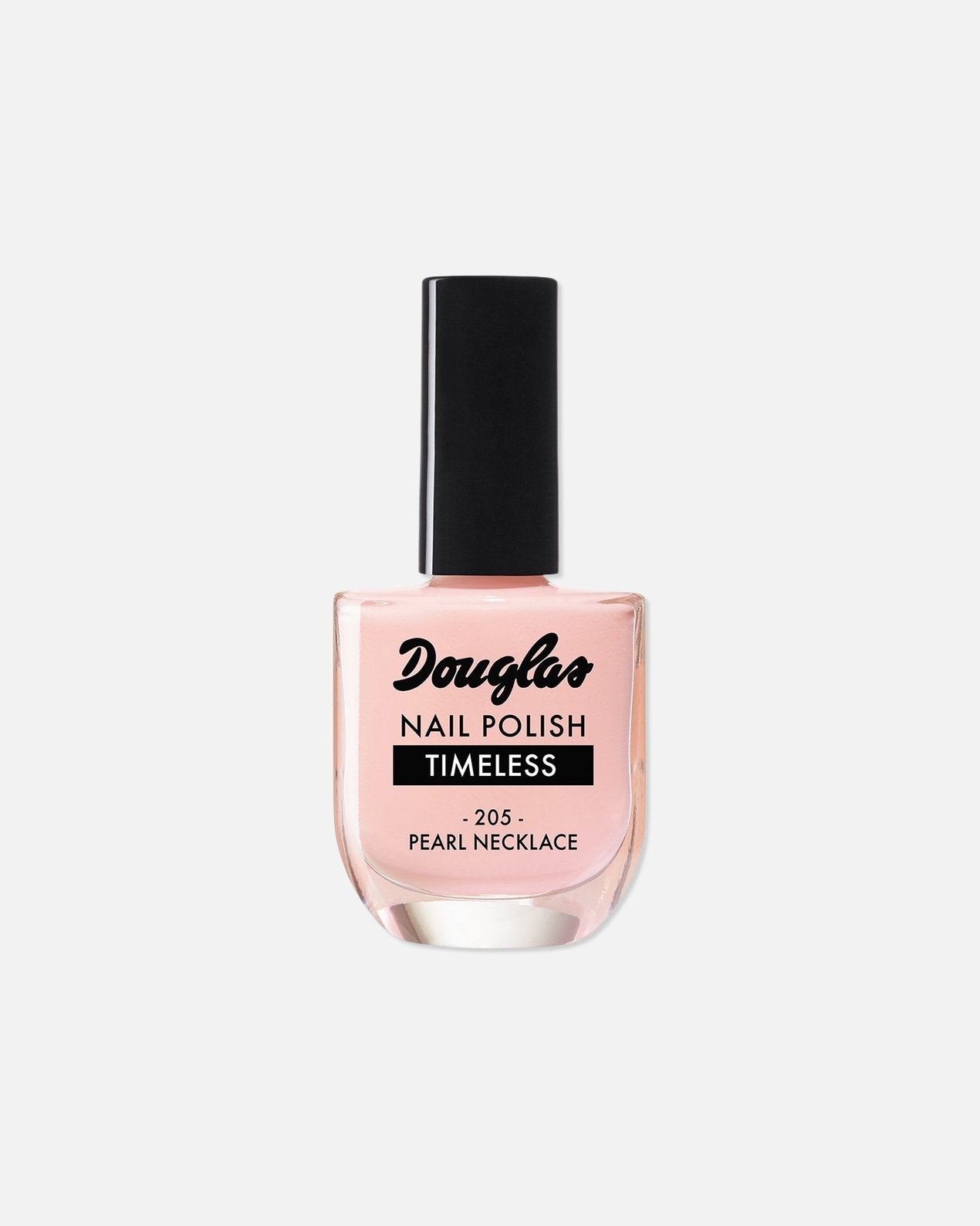 Lak na nechty pre Unisex Douglas Collection Make-Up Timeless č. 205 - Pearl Necklace