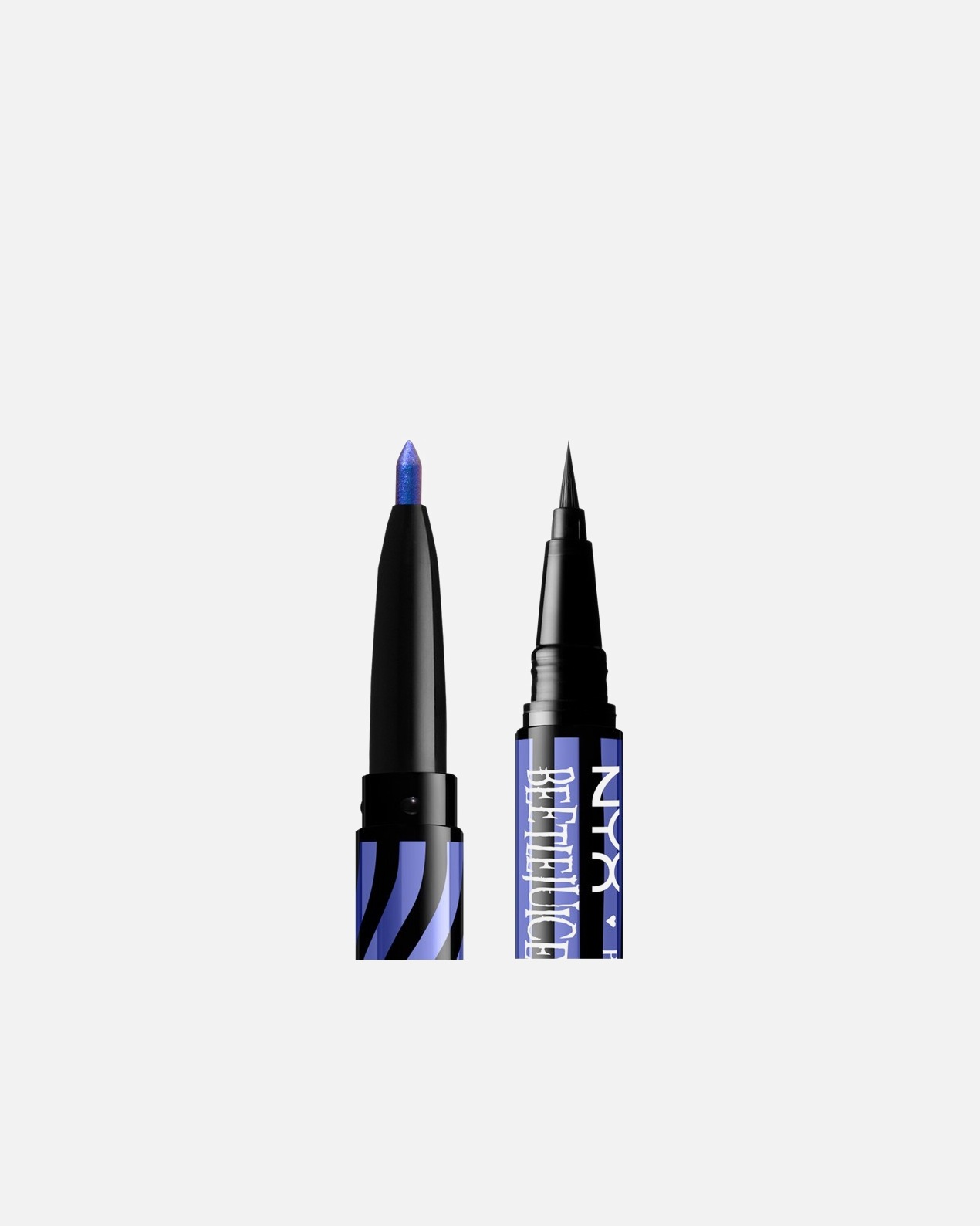 Očné linky pre Unisex NYX Professional Makeup Beetlejuice Pinestripe Duo Liners Purple