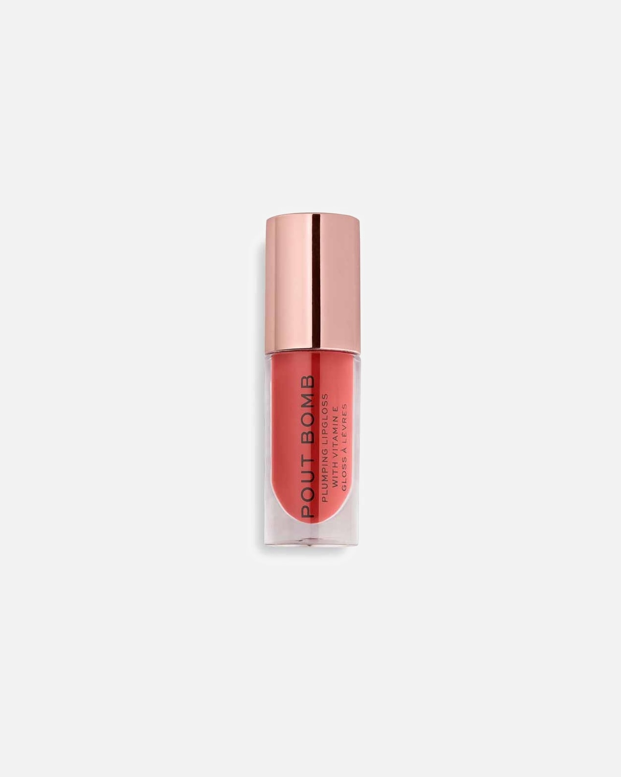 Lesk na pery pre Unisex REVOLUTION Pout Bomb Peachy