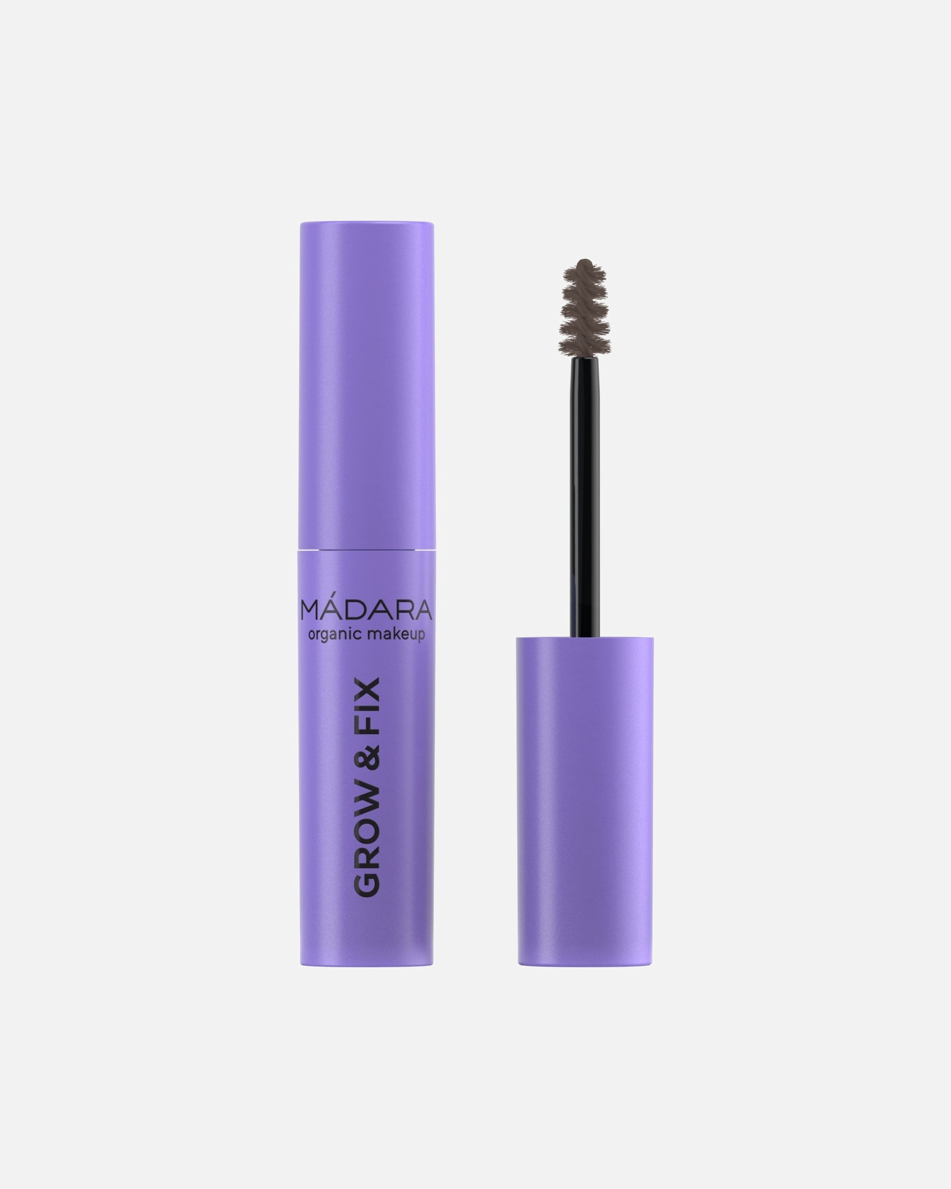 Gél na obočie pre Unisex MÁDARA GROW & FIX Tónovací gél na obočie #3 Medium Brown