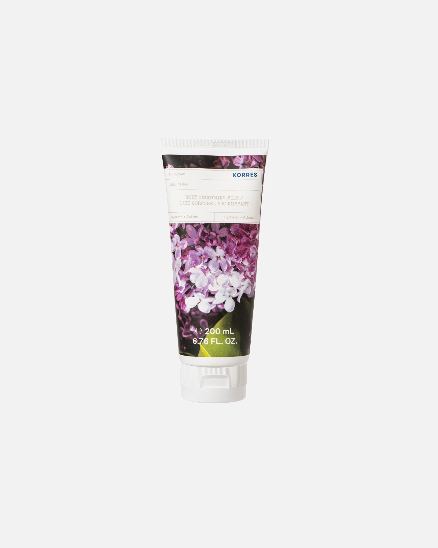 pre Unisex KORRES LILAC Vyhladzujúce telové mlieko 200 ml