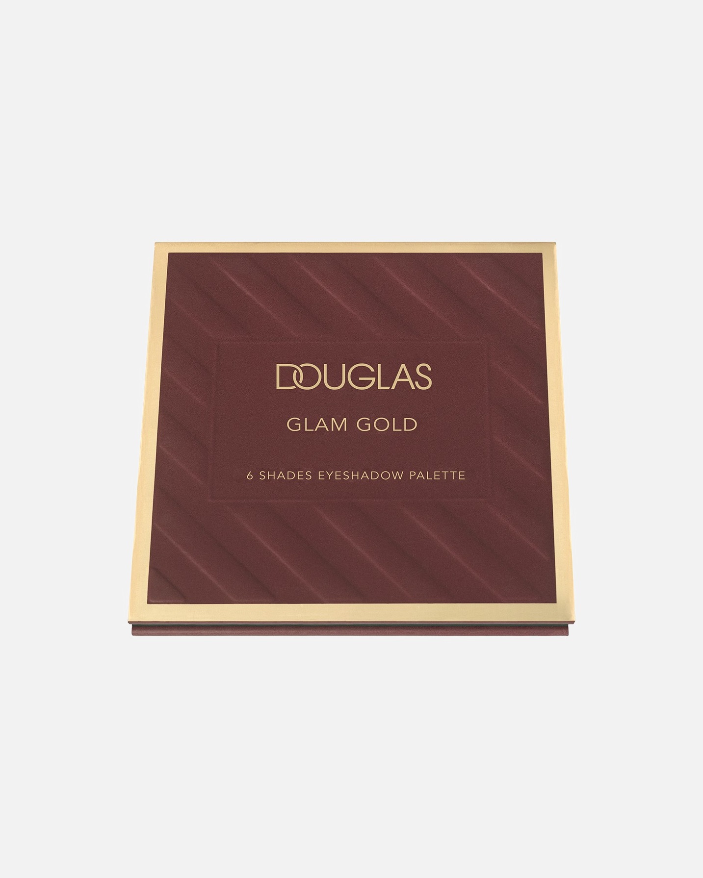 Očné tiene pre Unisex Douglas Collection Make-Up 6C Glam Gold Eyeshadow Palette 1 kus