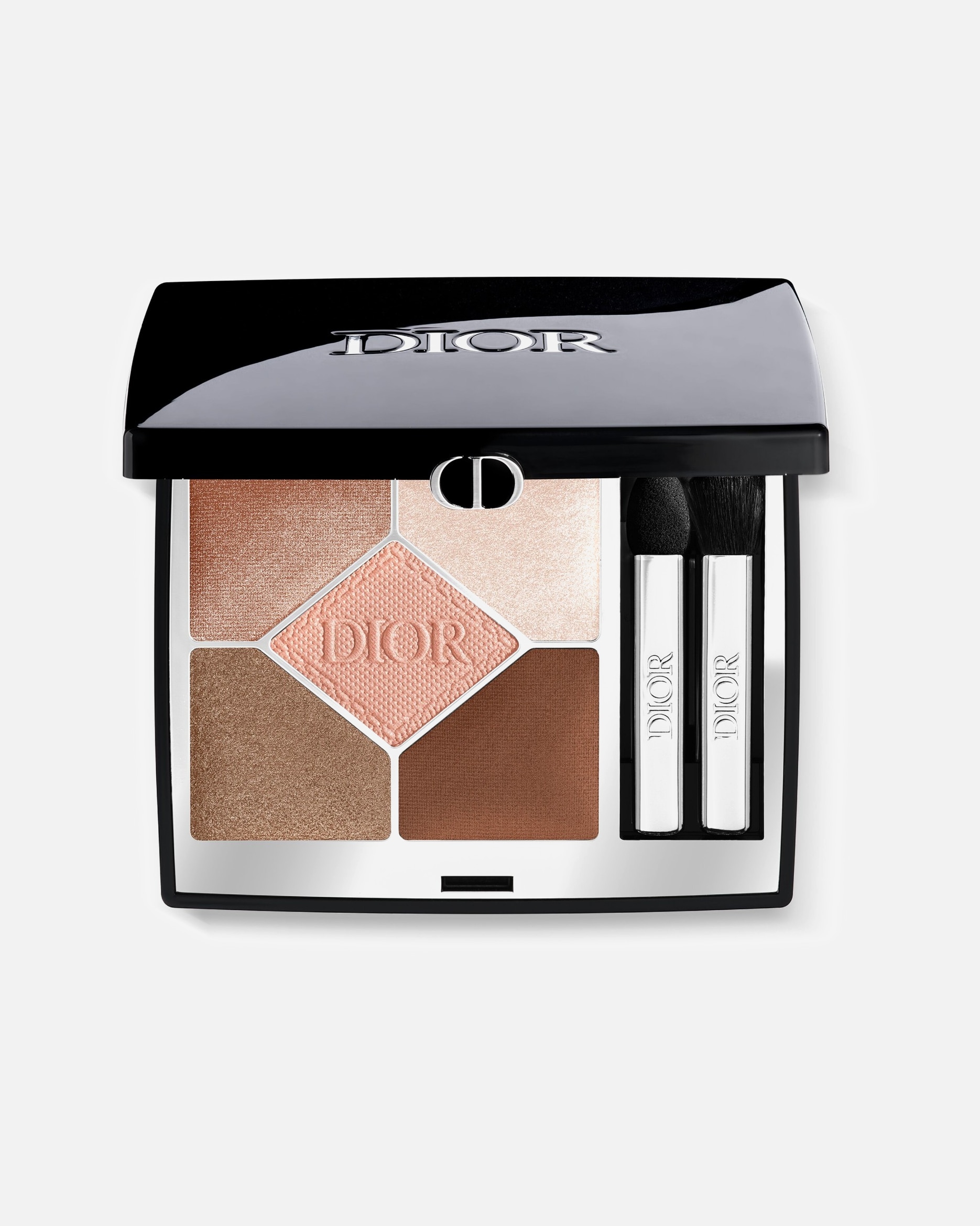 Očné tiene pre Unisex DIOR Diorshow 5 Couleurs - Limitovaná edícia dlhotrvajúcich očných tieňov s cannage vzorom 649 Nude Dress
