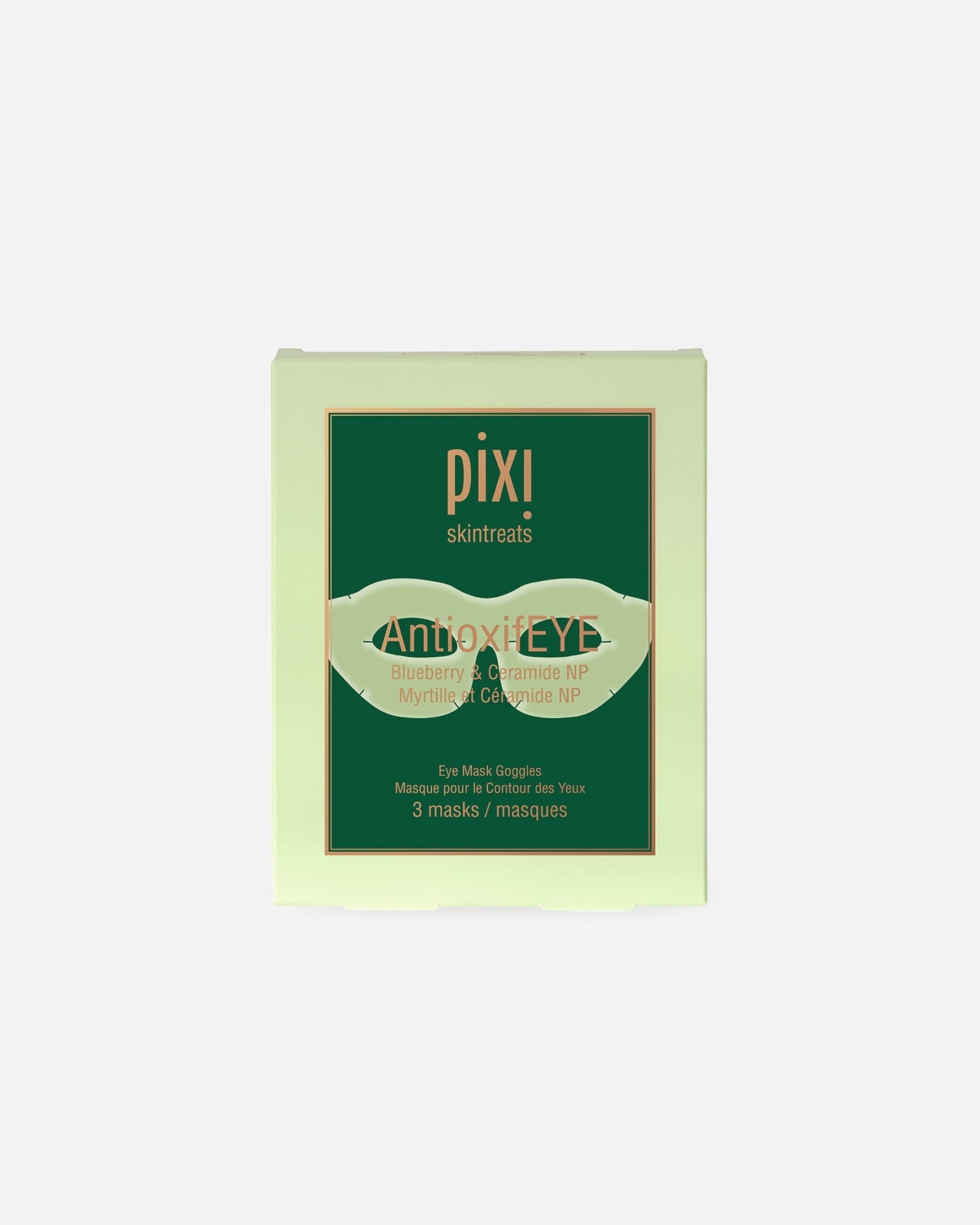 Maska na oči pre Unisex Pixi AntioxifEYE x3 pack 1 kus