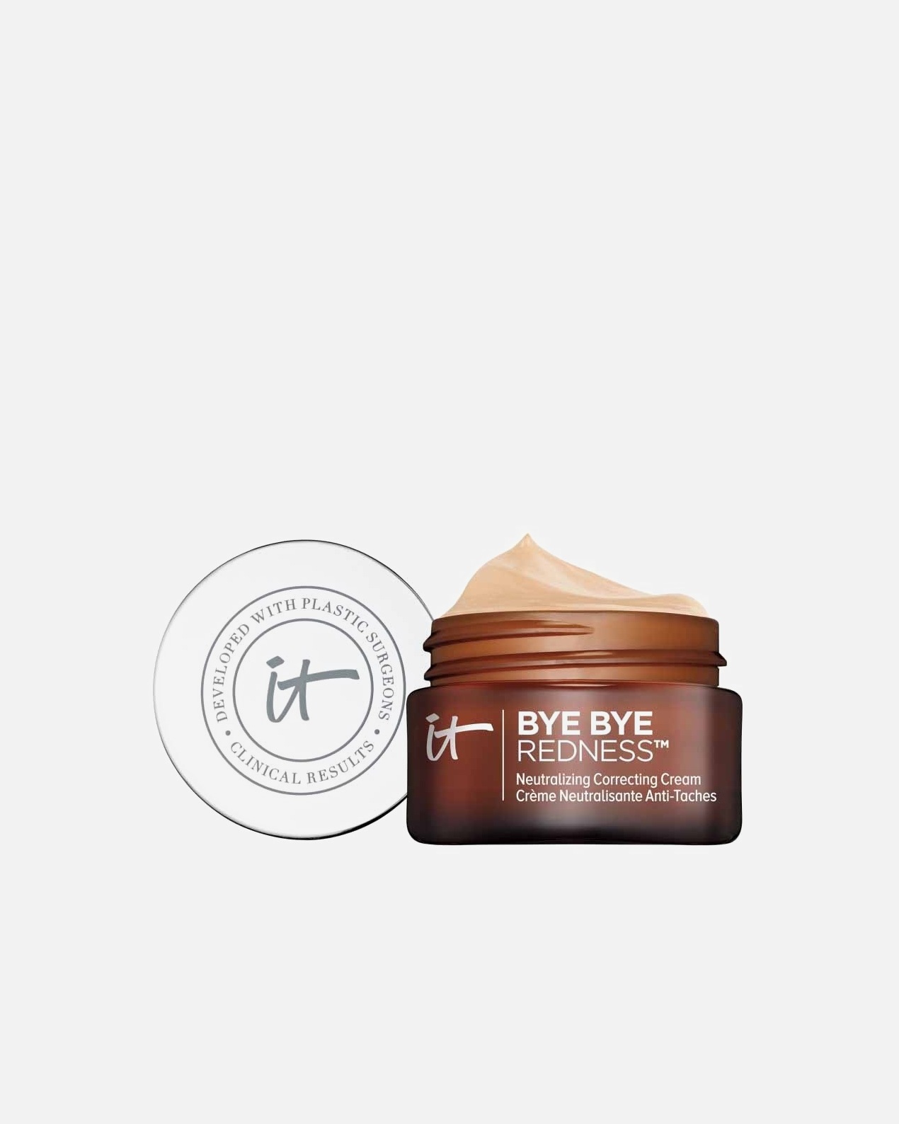 Tónovací denný krém pre Unisex IT Cosmetics Bye Bye Bye Bye Redness Neutralizing Color-Correcting Cream Neutral