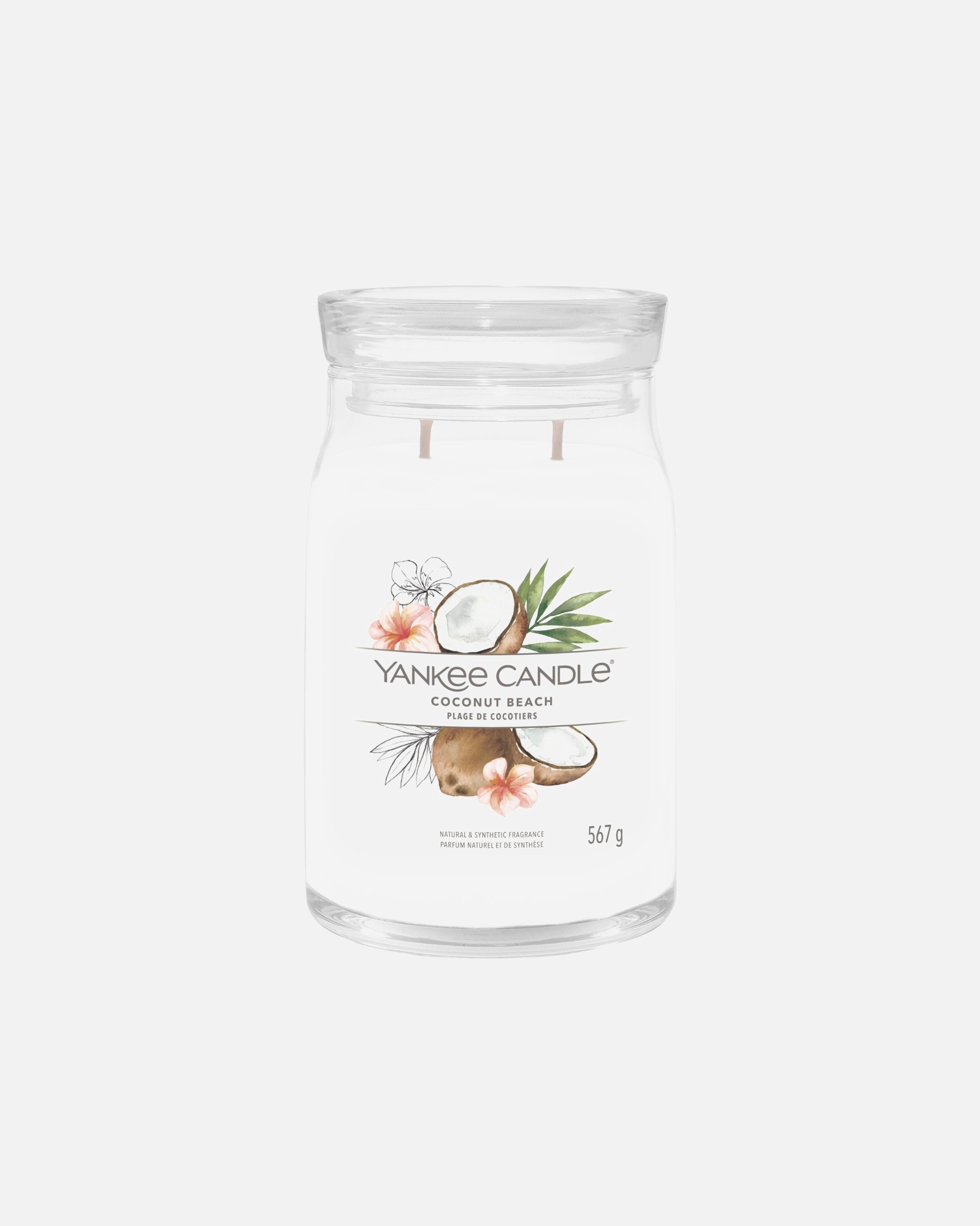 Sviečka pre Unisex YANKEE CANDLE Velká sviečka 2knoty/Coconut Beach 567 g - Signature