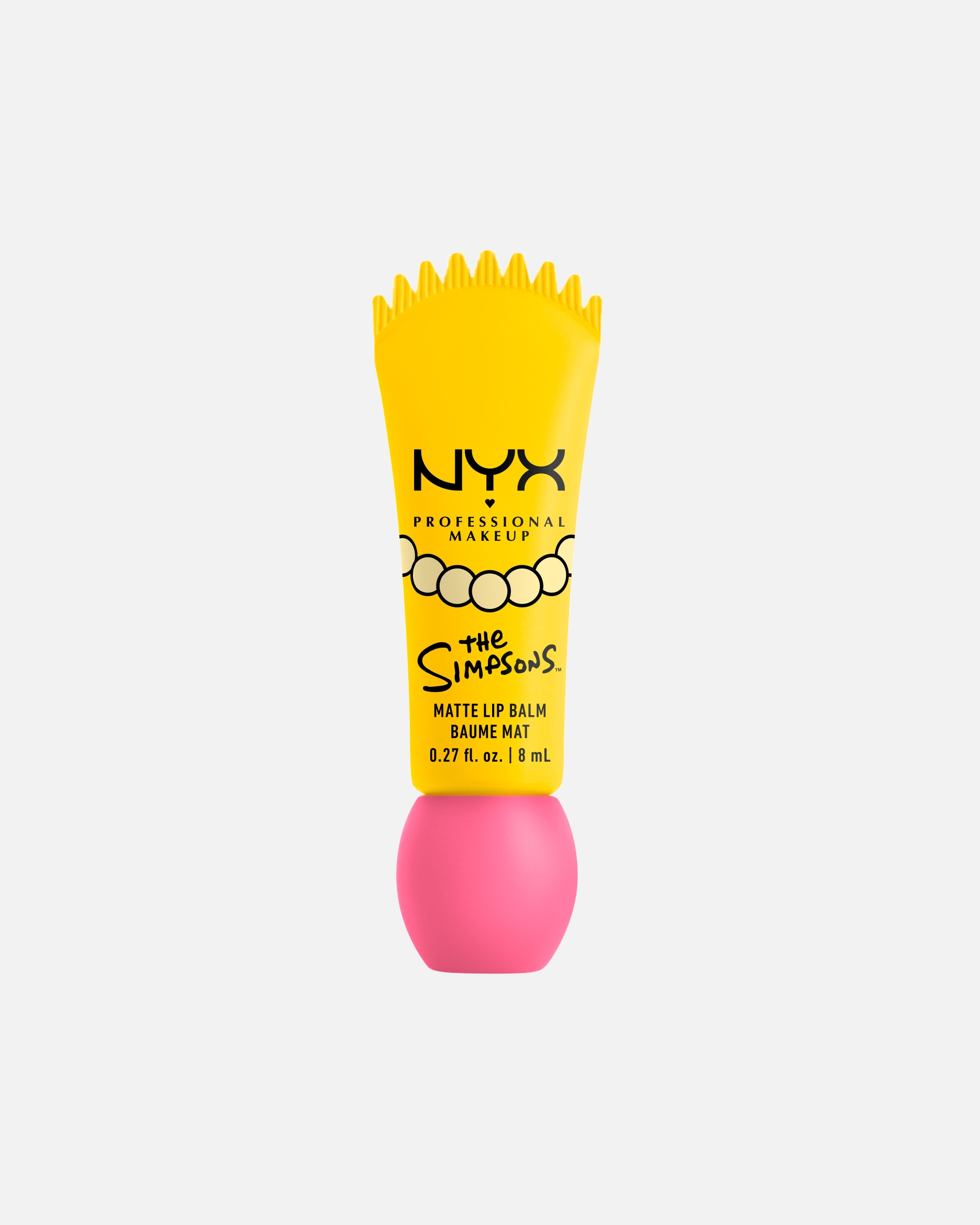 Balzam na pery pre Unisex NYX Professional Makeup SIMPSONS Simpson Smushy matný balzam na pery SMARTY PINK