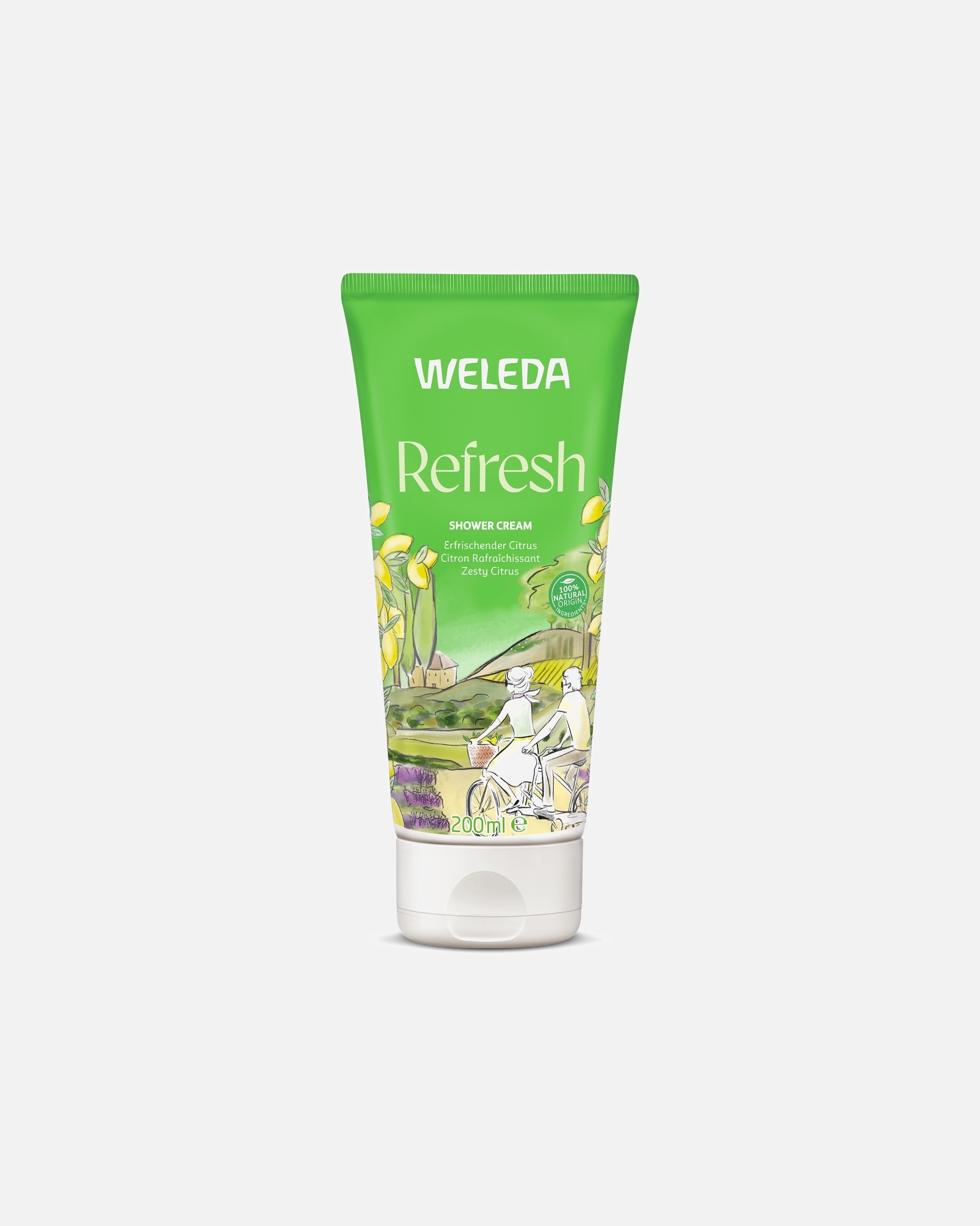 Sprchový gél pre Unisex Weleda Citrus Osviežujúca sprchovacia emulzia 200 ml