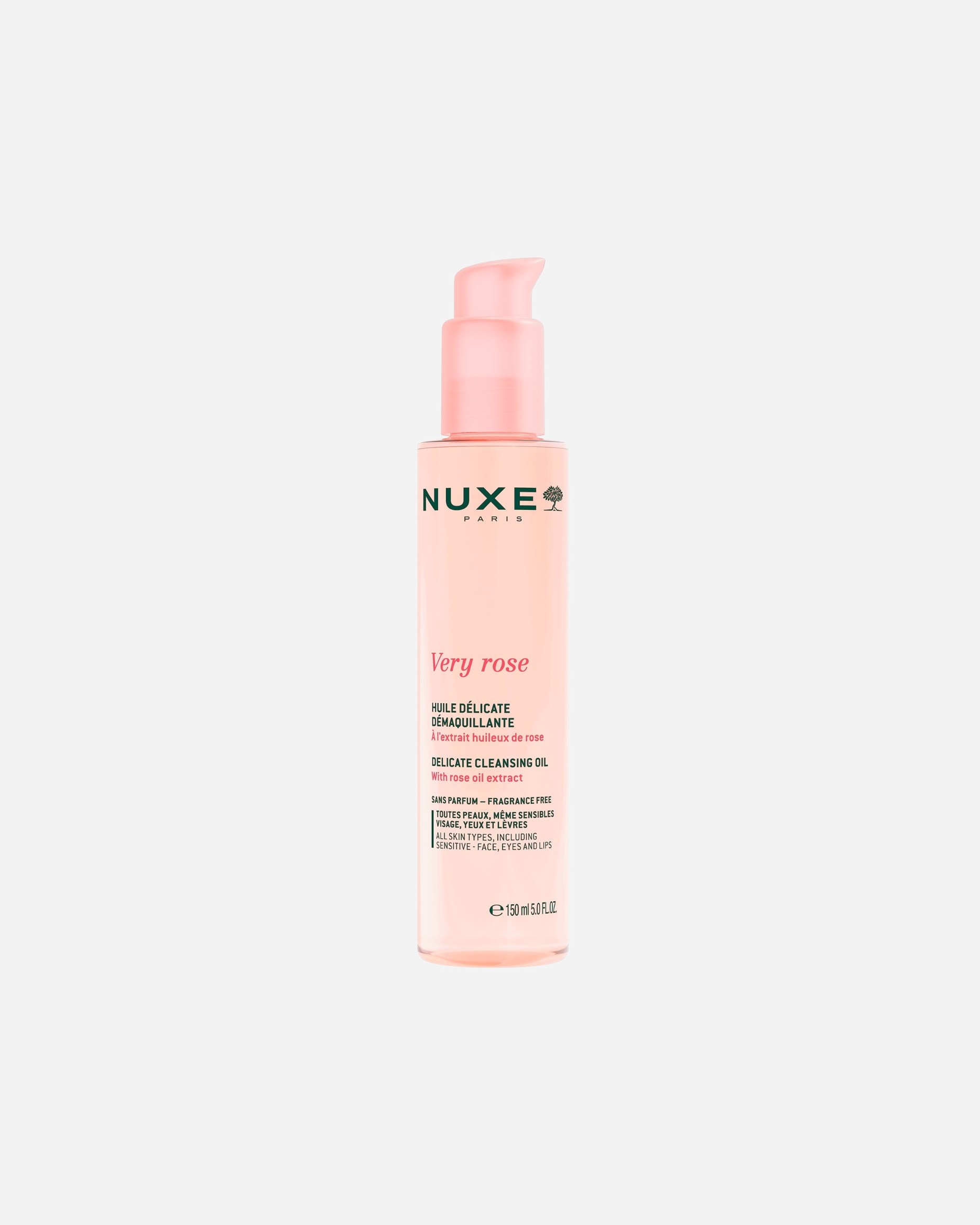 Pleťový olej pre Unisex NUXE Very Rose JEMNÝ ODLIČOVACÍ OLEJ 150 ml