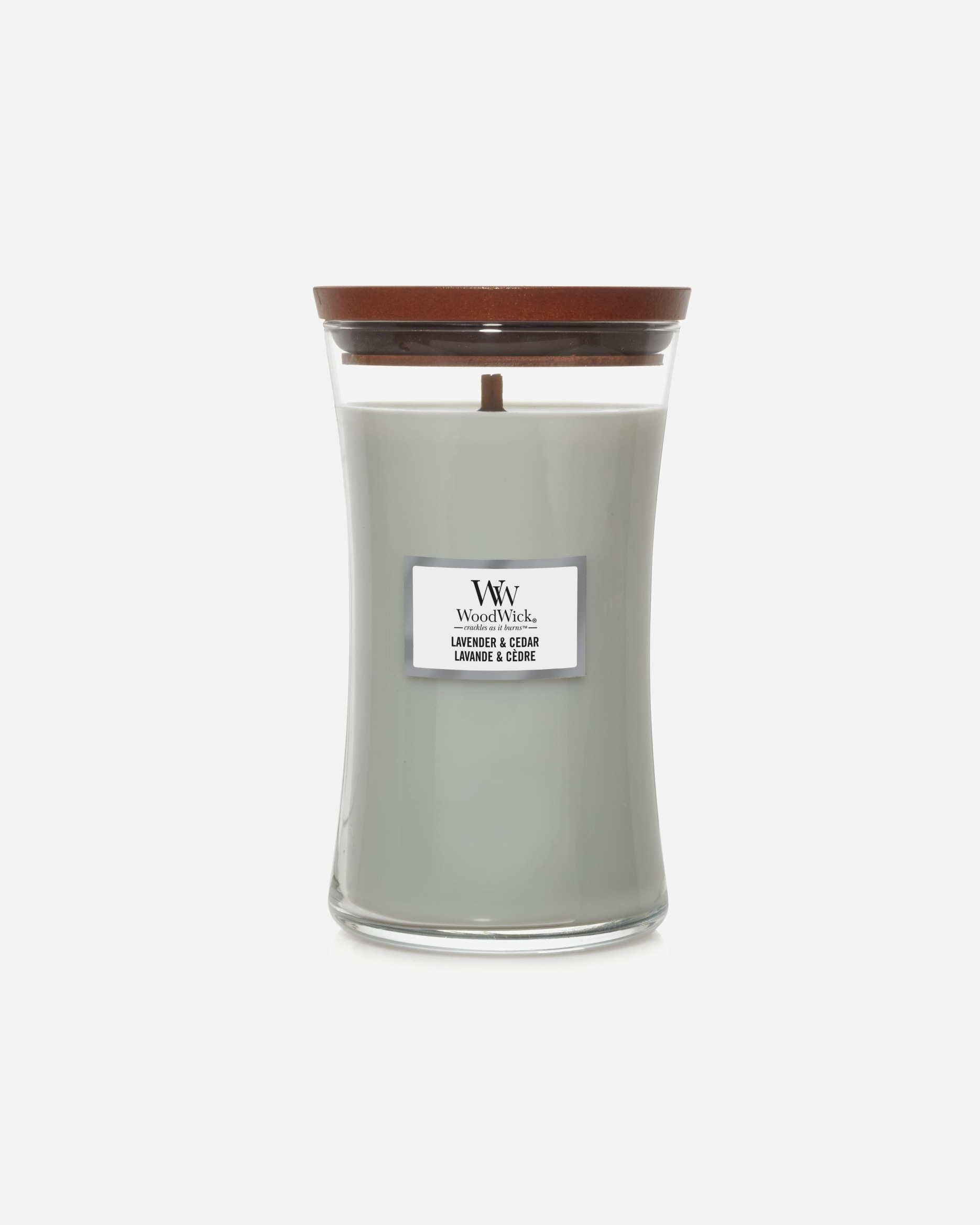 Sviečka pre Unisex WoodWick sviečka loď/Lavender & Cedar 610 g