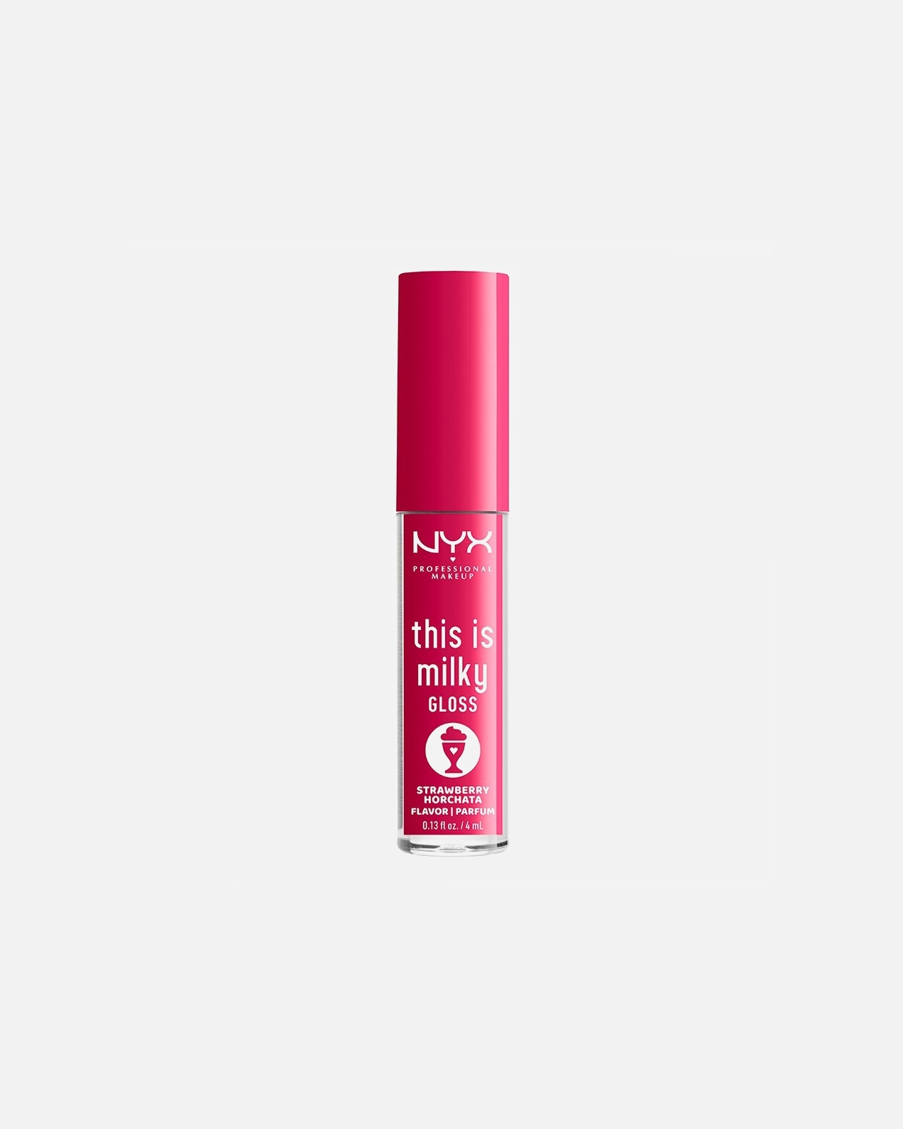 Lesk na pery pre Unisex NYX Professional Makeup This Is Milky Gloss 10 Strawberry Horchata