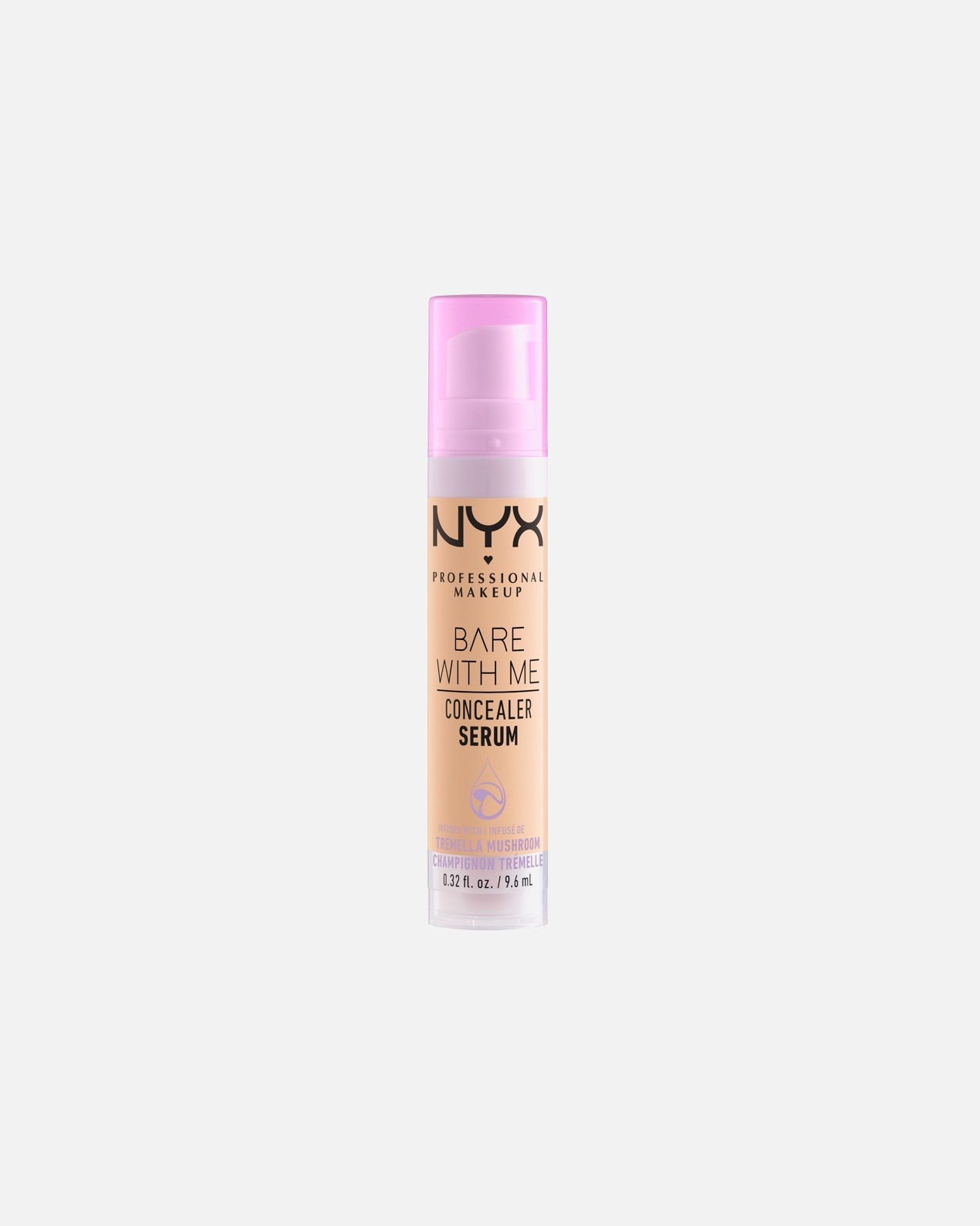 Korektor pre Unisex NYX Professional Makeup Pride Makeup Bare With Me Serum & Calm Concealer 04 - Beige