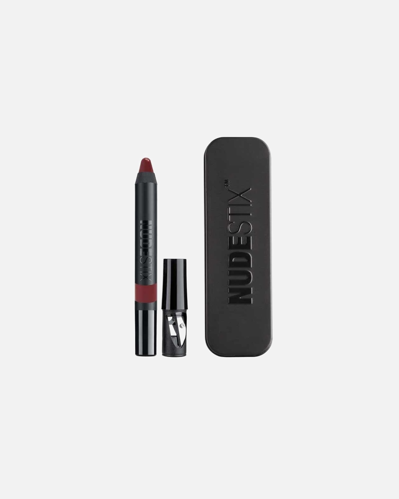 Balzam na pery pre Unisex Nudestix Gel Color Lip + Cheek Balm Wicked