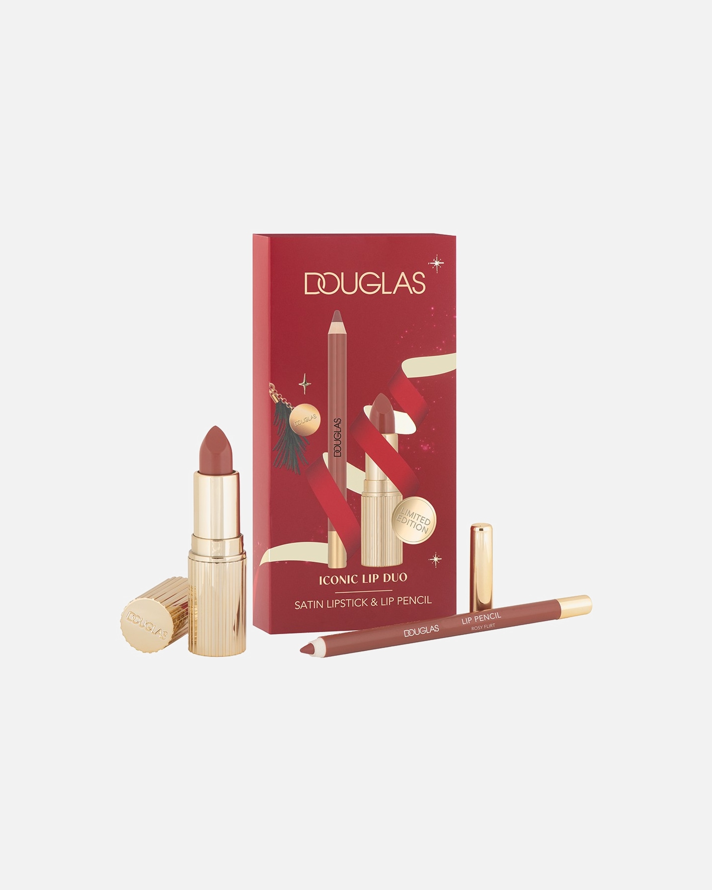 Súprava na líčenie pier pre Pre ženy Douglas Collection Make-Up Iconic Lip Duo 1 kus