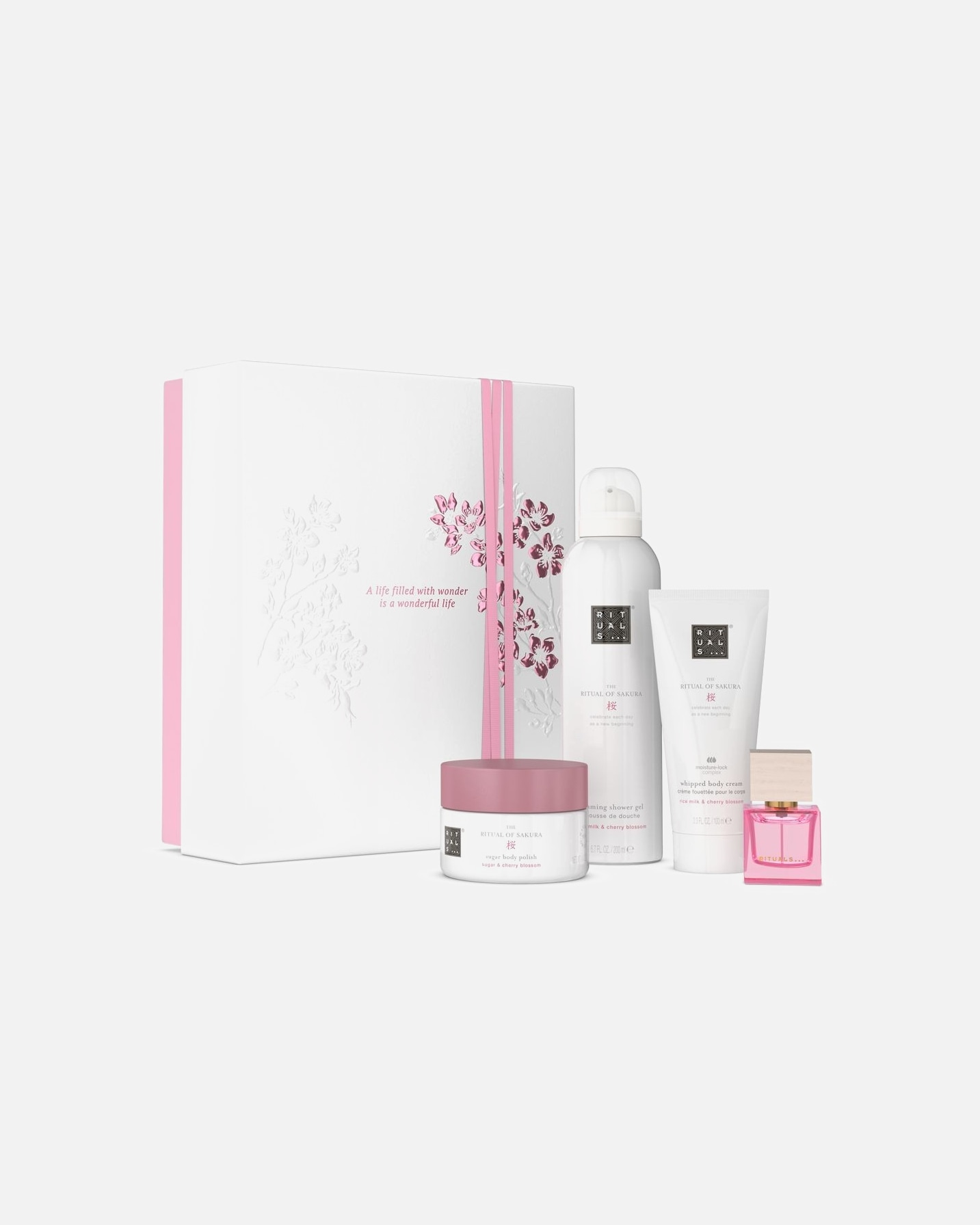 Súprava na starostlivosť o telo pre Unisex Rituals The Ritual of Sakura Medium Gift Set 2025 - darčeková súprava M 1 ks
