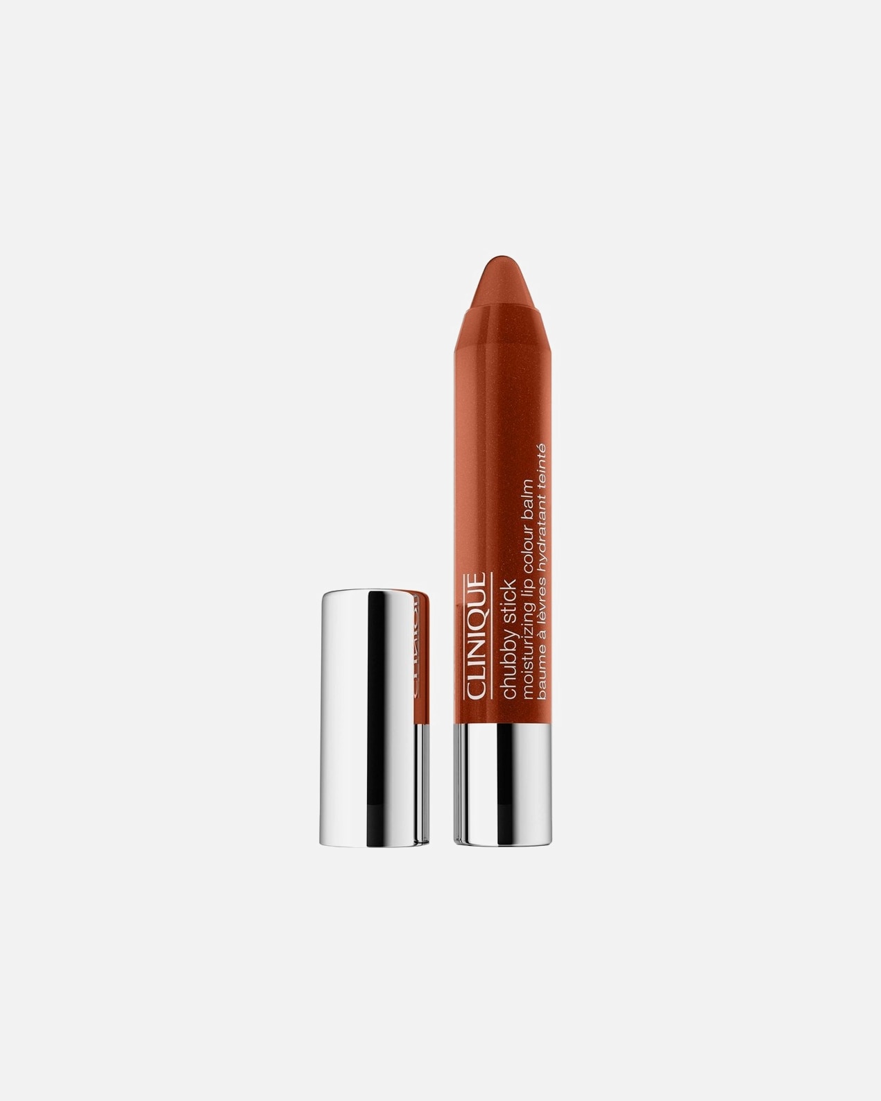 Balzam na pery pre Unisex Clinique Chubby Stick Moisturizing Lip Colour Balm č. 03 - Fuller Fig