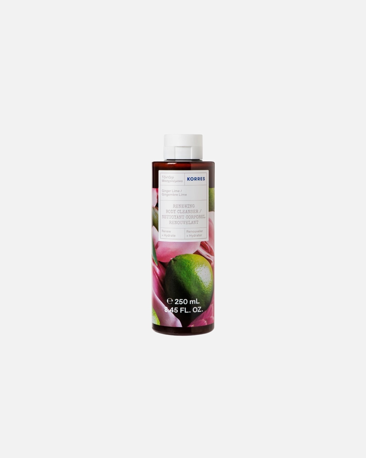 Telový gél pre Unisex Ginger Lime Showergel-Body Cleanser 250 ml