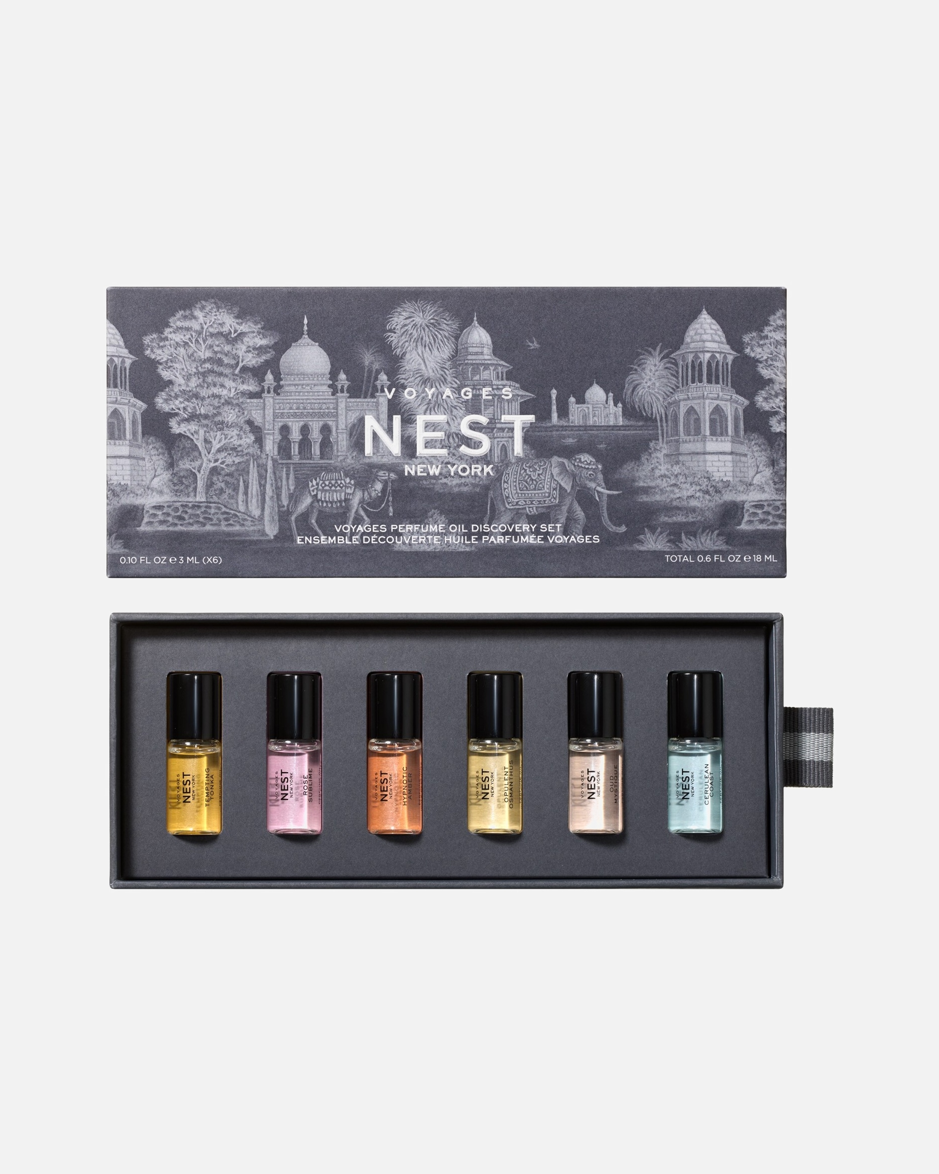 Parfém pre Pre ženy NEST NEW YORK Default Brand Line Voyages Discovery Set 18 ml