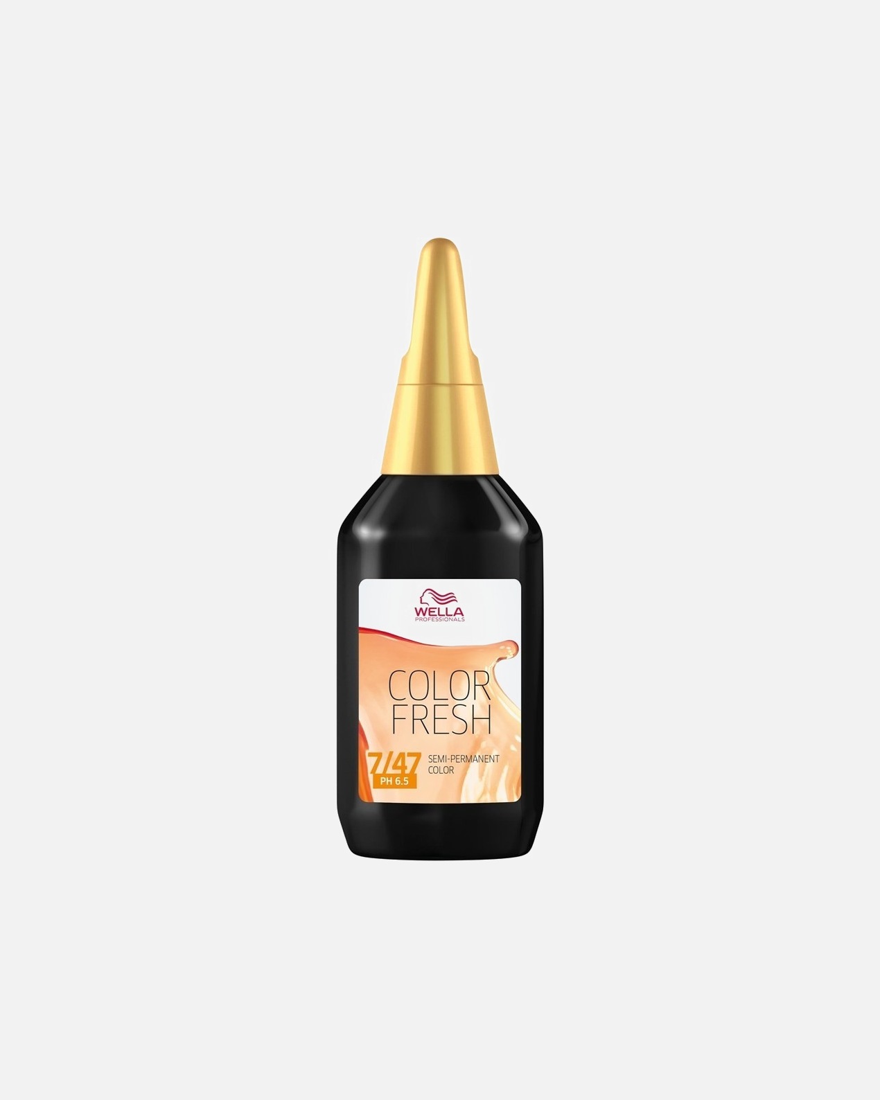 Preliv pre Unisex Wella Professionals Color Fresh Semi-Permanent Color No. 7/47 Medium Blonde Red-Brown