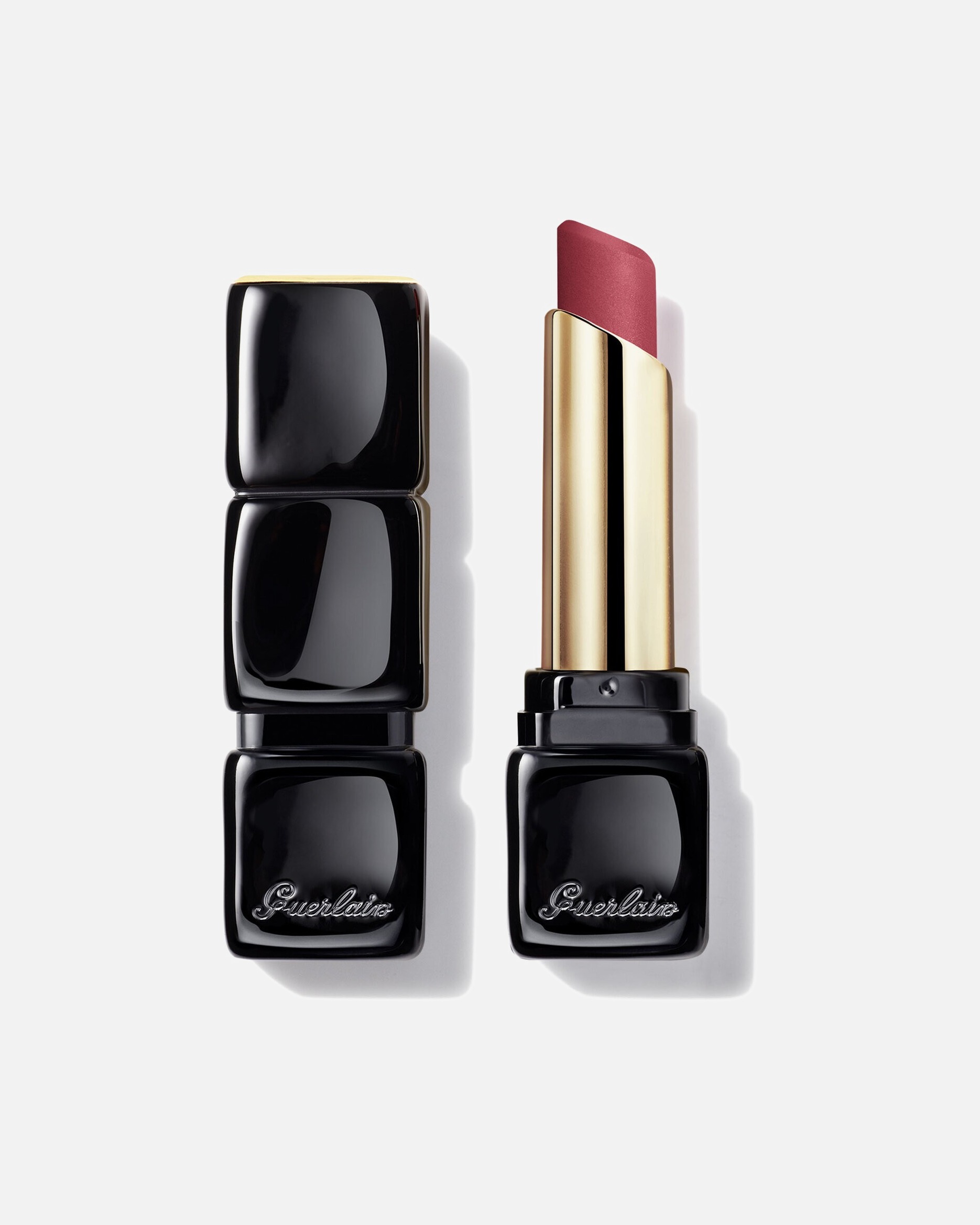 Rúž na pery pre Unisex Guerlain KissKiss Tender Matte 16H 219 Tender Rose