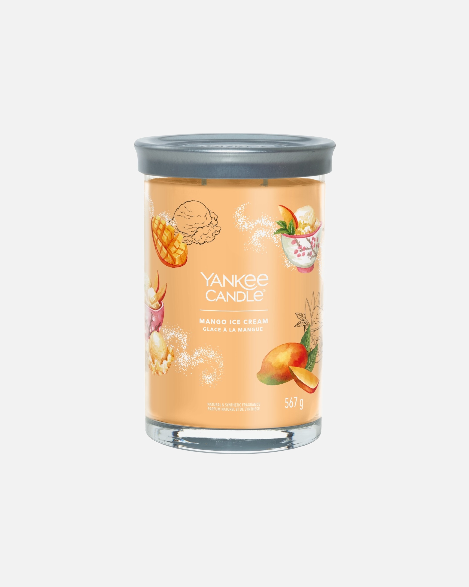 Sviečka pre Unisex YANKEE CANDLE Mango Ice Cream 567 g - Signature Tumbler