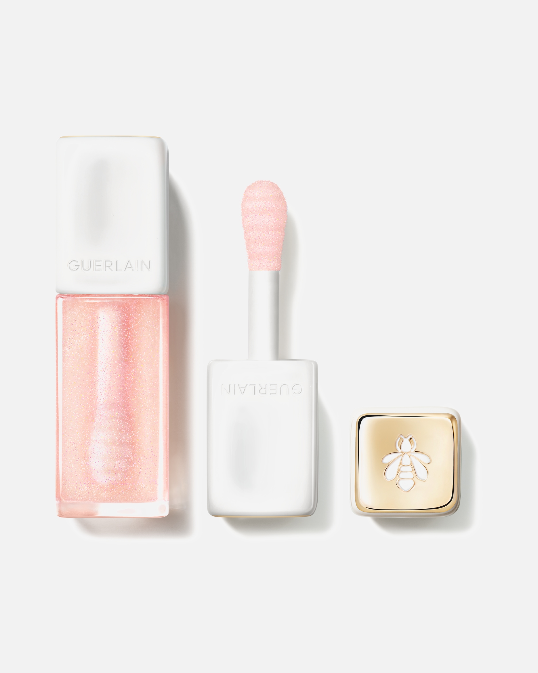 Lesk na pery pre Unisex Guerlain KissKiss Bee Glow Plump WARM