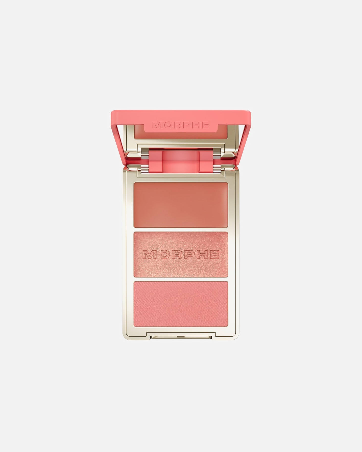 Lícenka pre Unisex Morphe CHEEK THRILLS FACE TRIO- SUNSET SWIM BEACH BONFIRE