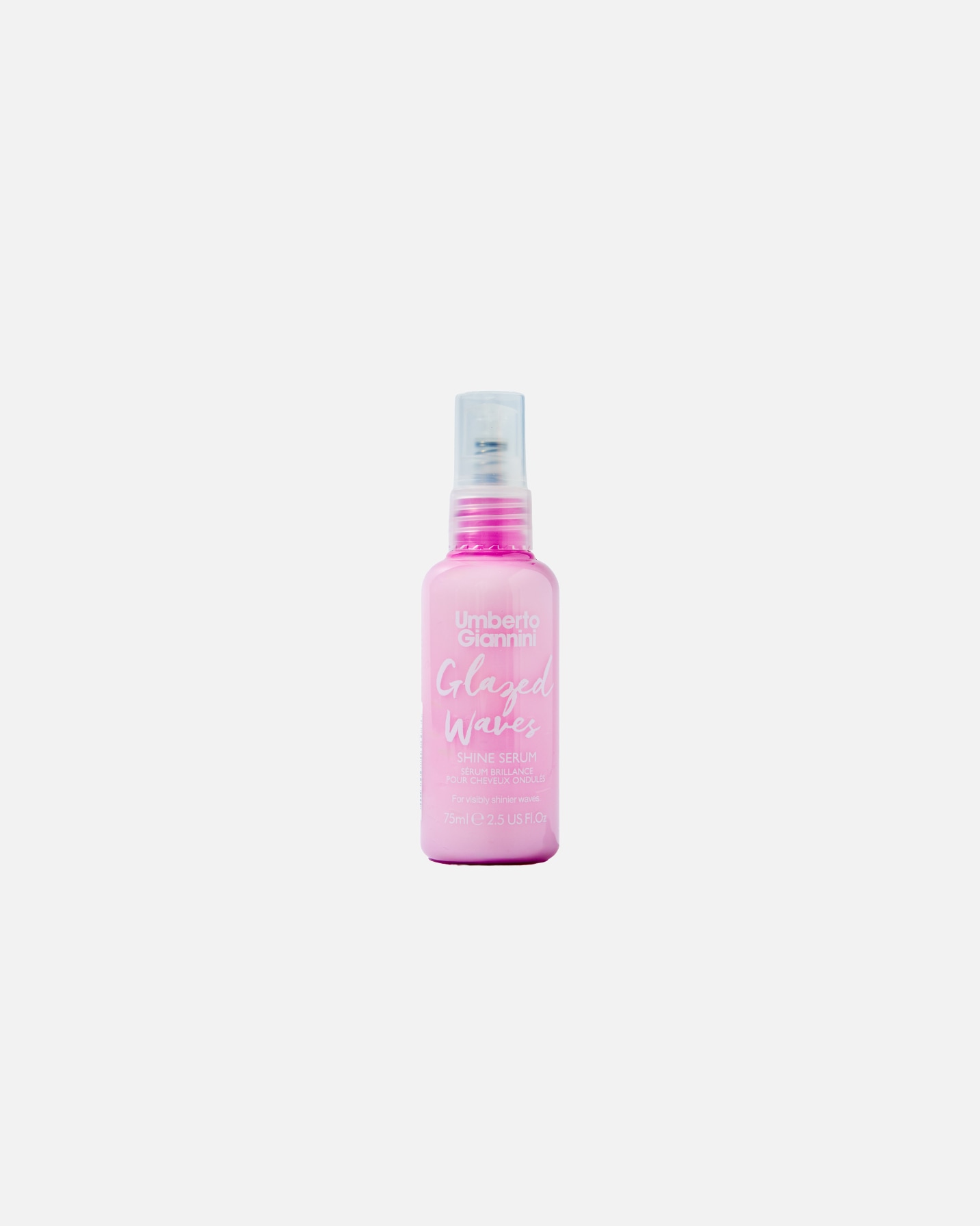 Sérum na vlasy pre Unisex Umberto Giannini Glazed Waves Shine Serum 75 ml