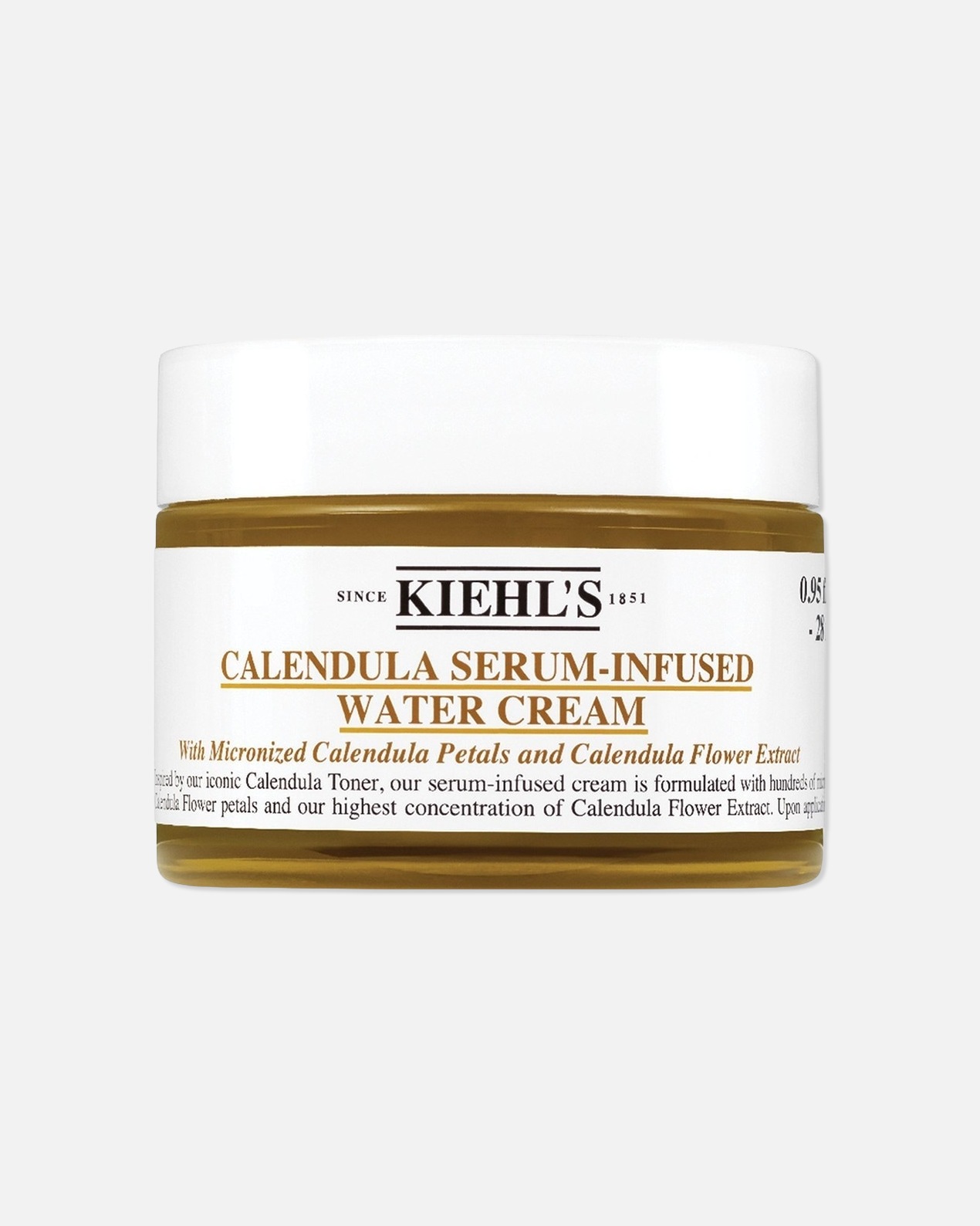 Denný krém pre Unisex Kiehl’s Calendula Serum-Infused Water Cream 28 ml