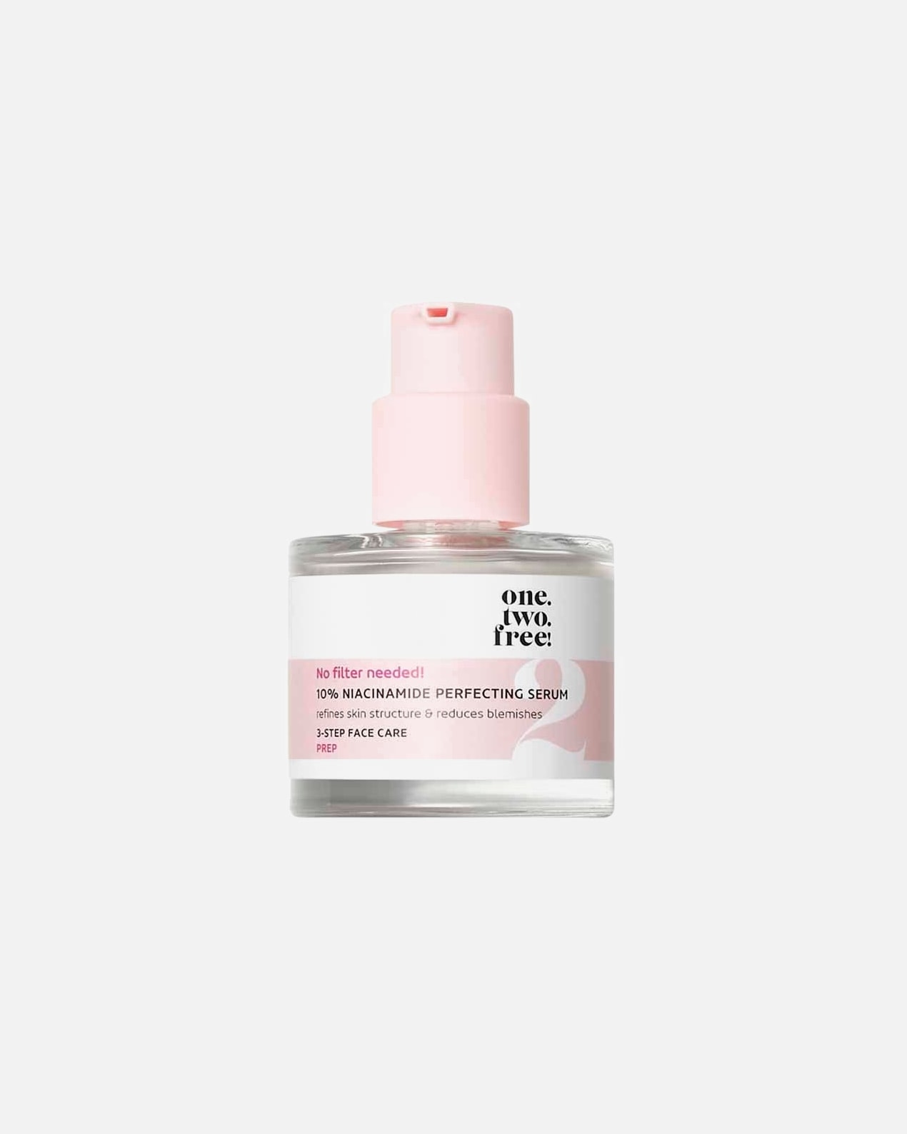 Hydratačné sérum pre Unisex one.two.free! Step 2: Vorbereitung 10% Niacinamide Perfecting Serum 30 ml