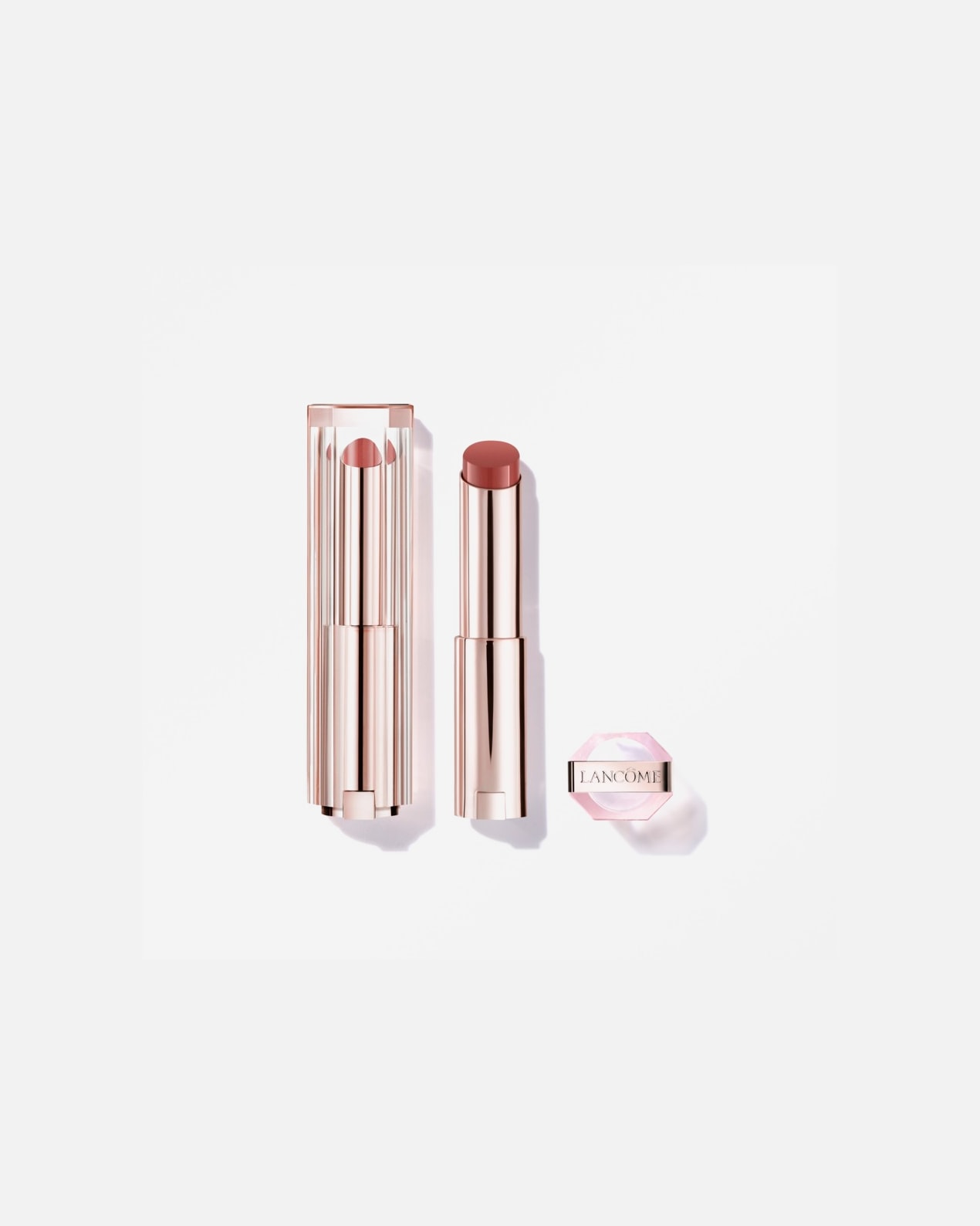 Balzam na pery pre Unisex Lancôme Idôle Lip Squalane-12 Butterglow 53 The tea is hot