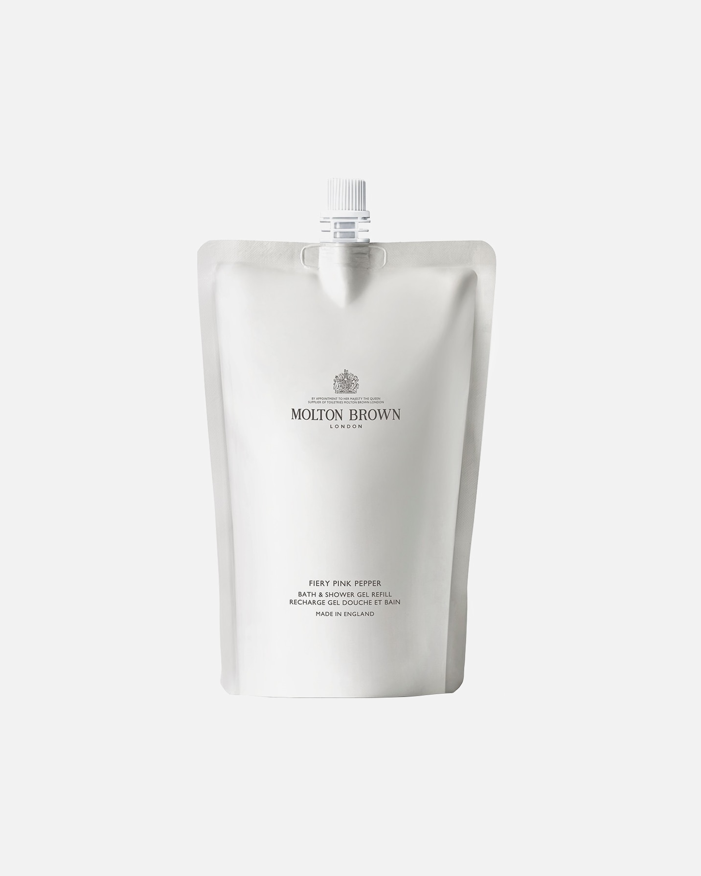 Sprchový gél pre Unisex Molton Brown Body Essentials Fiery Pink Pepper Refill - 400 ml