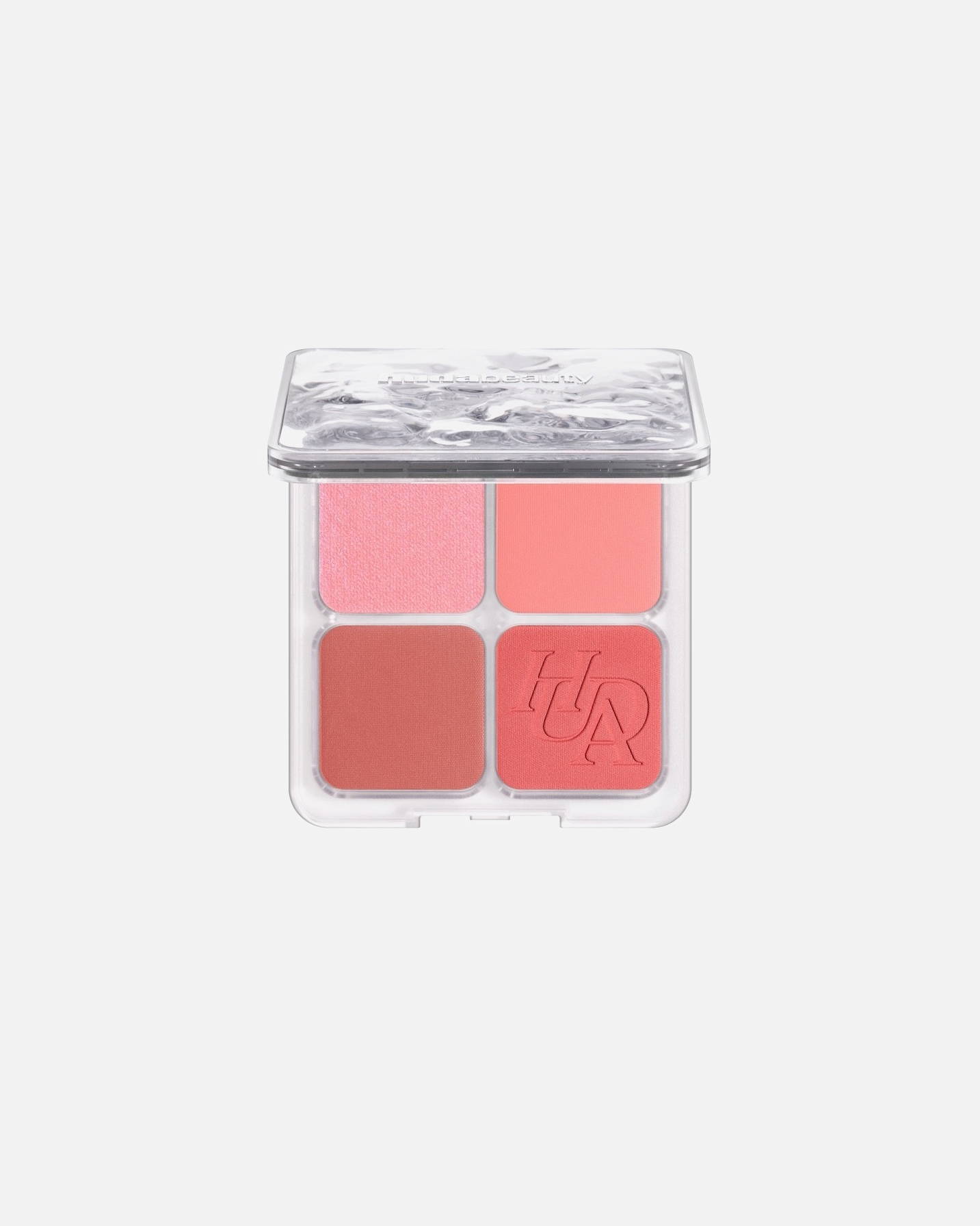 Púder pre Unisex HUDA BEAUTY Filter Blurring Blushlighter Palette TOASTY PEACH